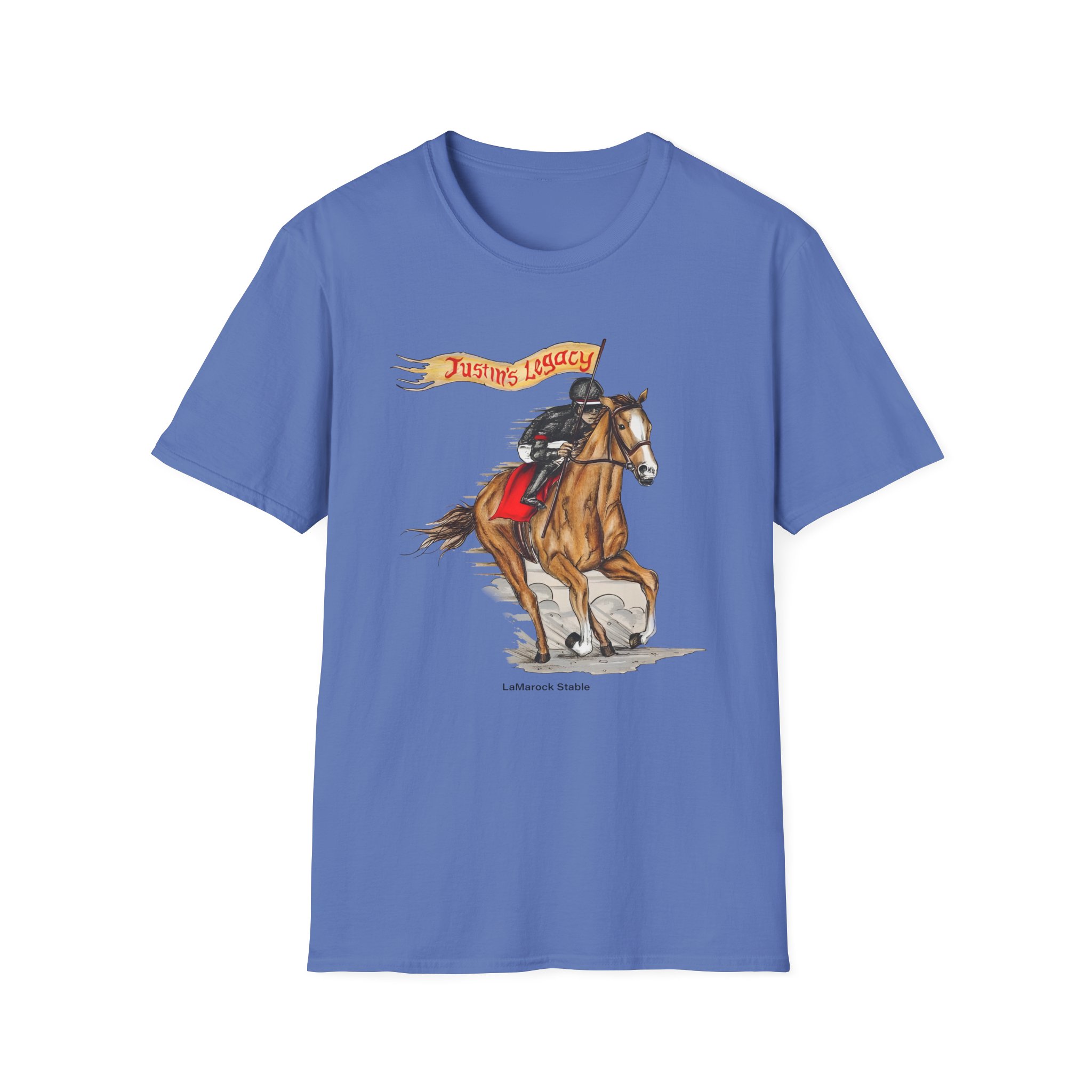 Arcangel Justin's Legacy Lamarock Stable Unisex Softstyle T-Shirt