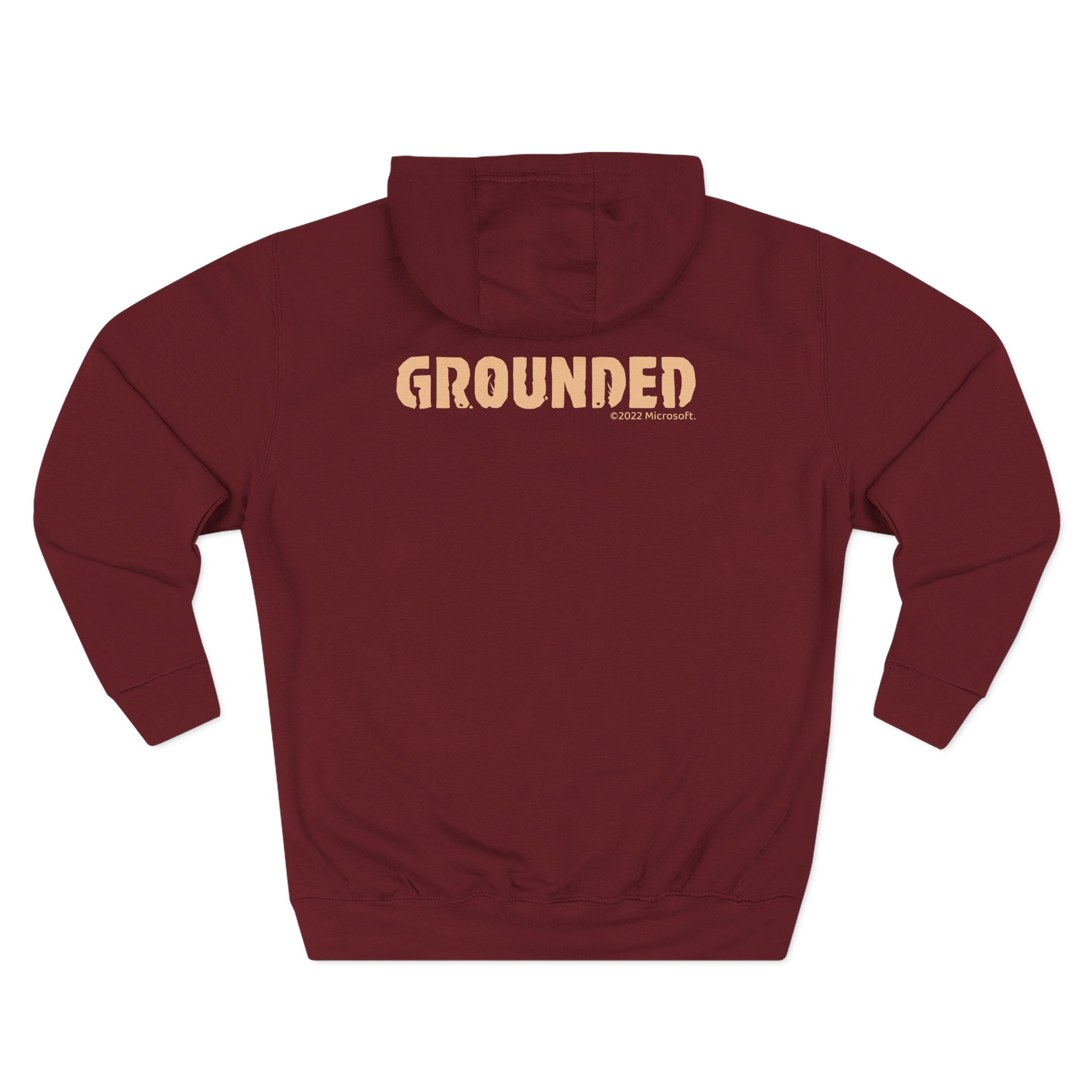 Grounded Danger Dumpling Three-Panel Fleece Hoodie