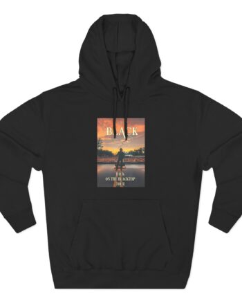 Clint Black Blacktop Three-Panel Fleece Hoodie