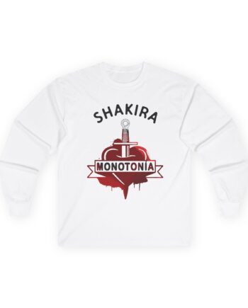 Shakira Monotonía Unisex Ultra Cotton Long Sleeve Tee