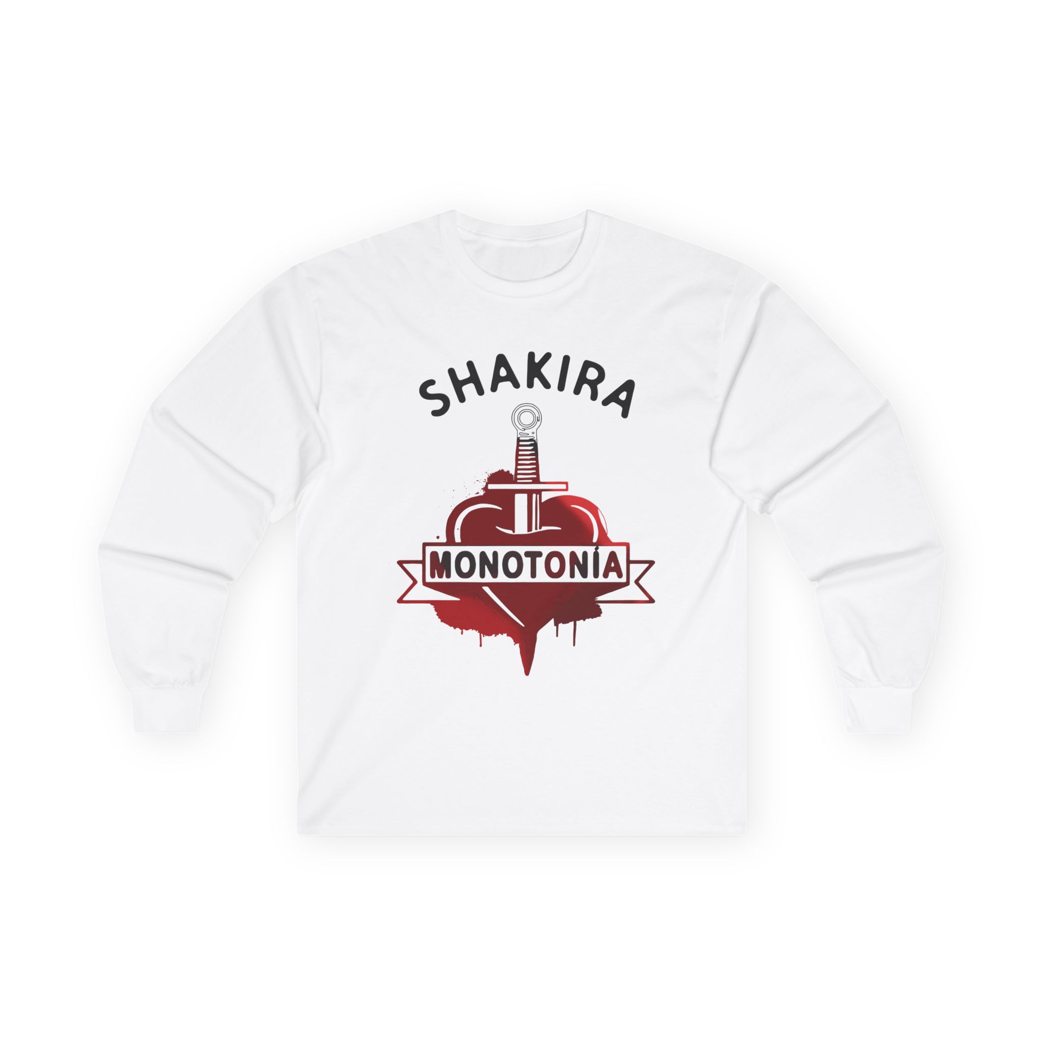 Shakira MonotonĂa Unisex Ultra Cotton Long Sleeve Tee