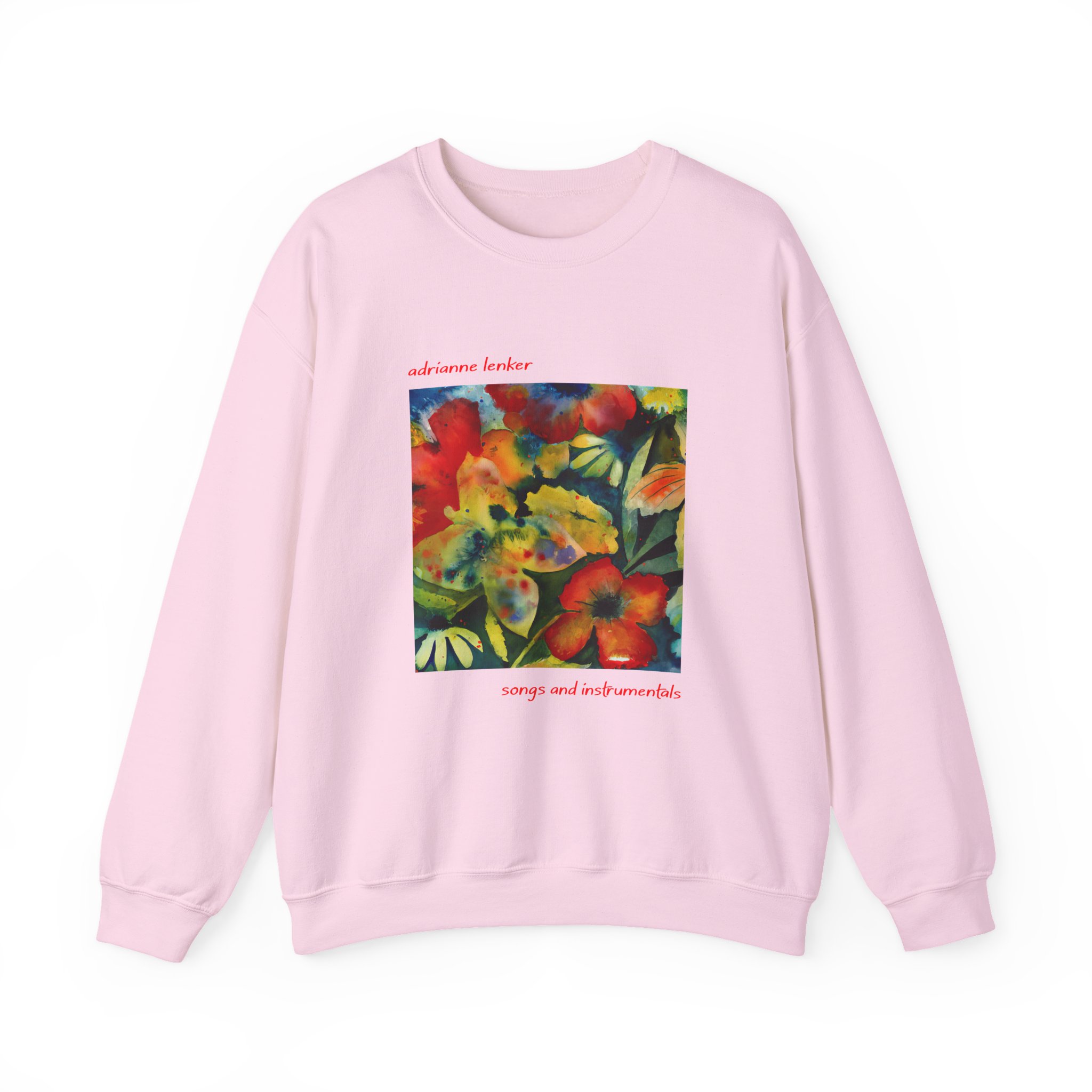 Adrianne Lenker Songs and Instrumentals Unisex Heavy Blend Crewneck Sweatshirt