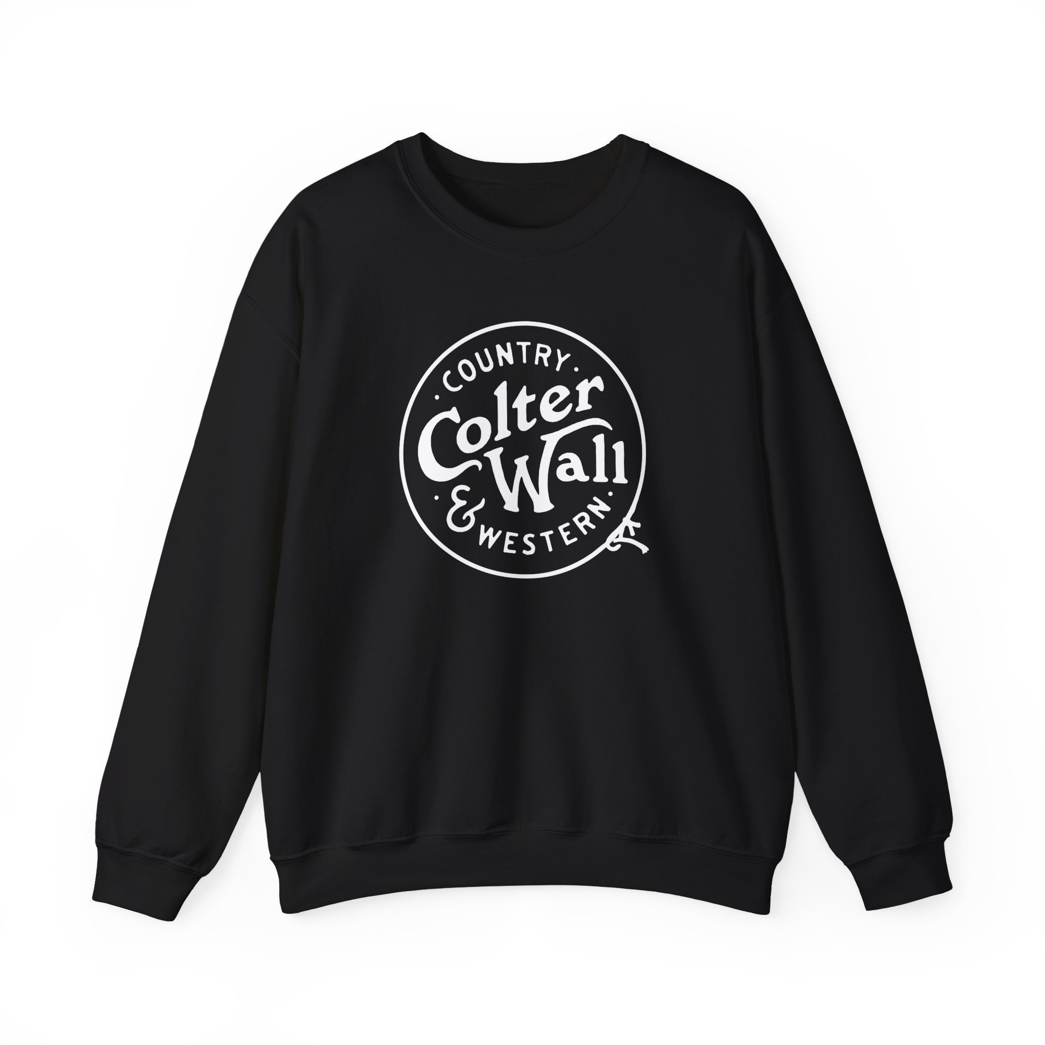 Colter Wall Country & Western Unisex Heavy Blendâ„¢ Crewneck Sweatshirt