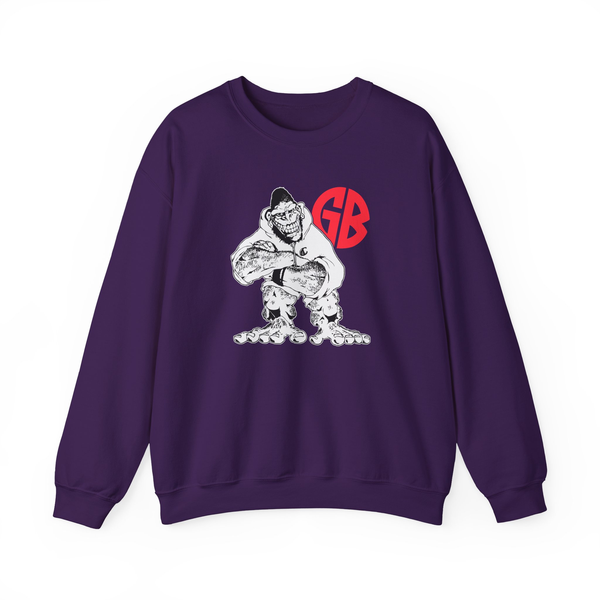 Gorilla Biscuits Big Gorilla Unisex Heavy Blendâ„¢ Crewneck Sweatshirt