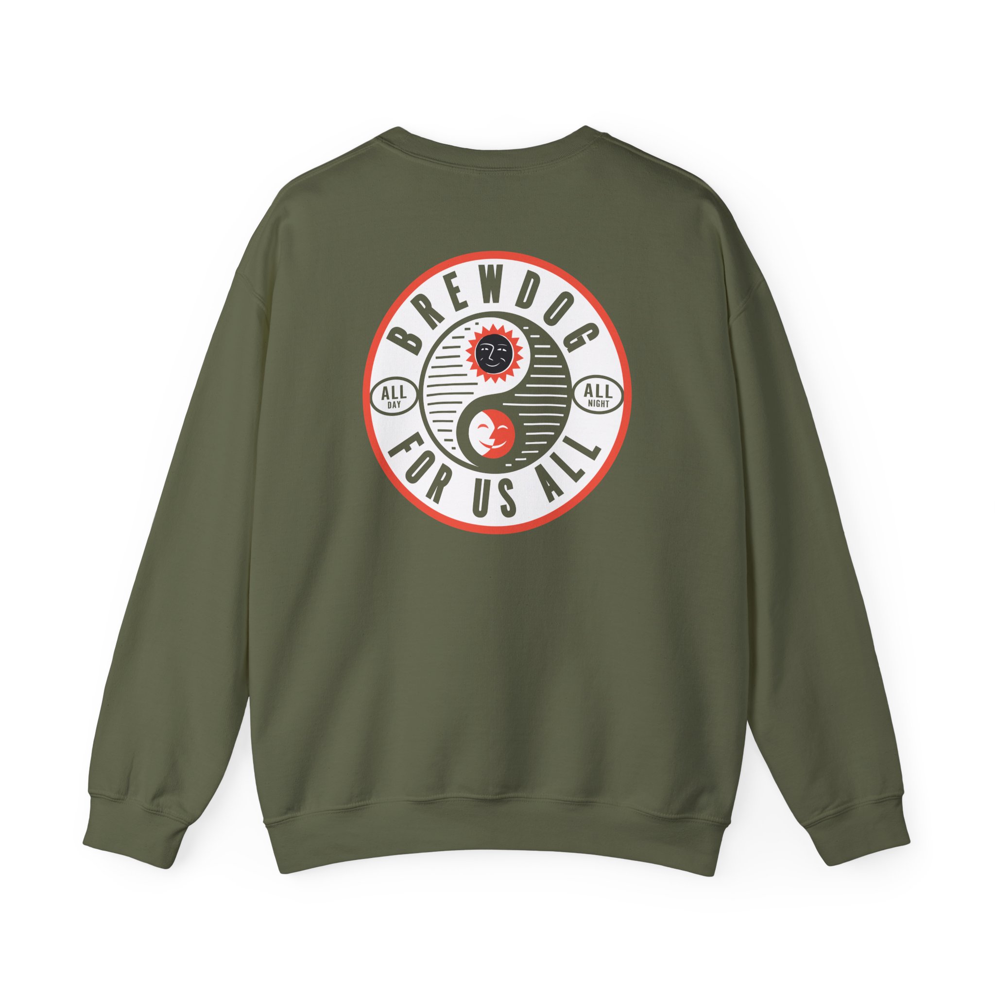 Brewdog All Day All Night Unisex Heavy Blendâ„¢ Crewneck Sweatshirt