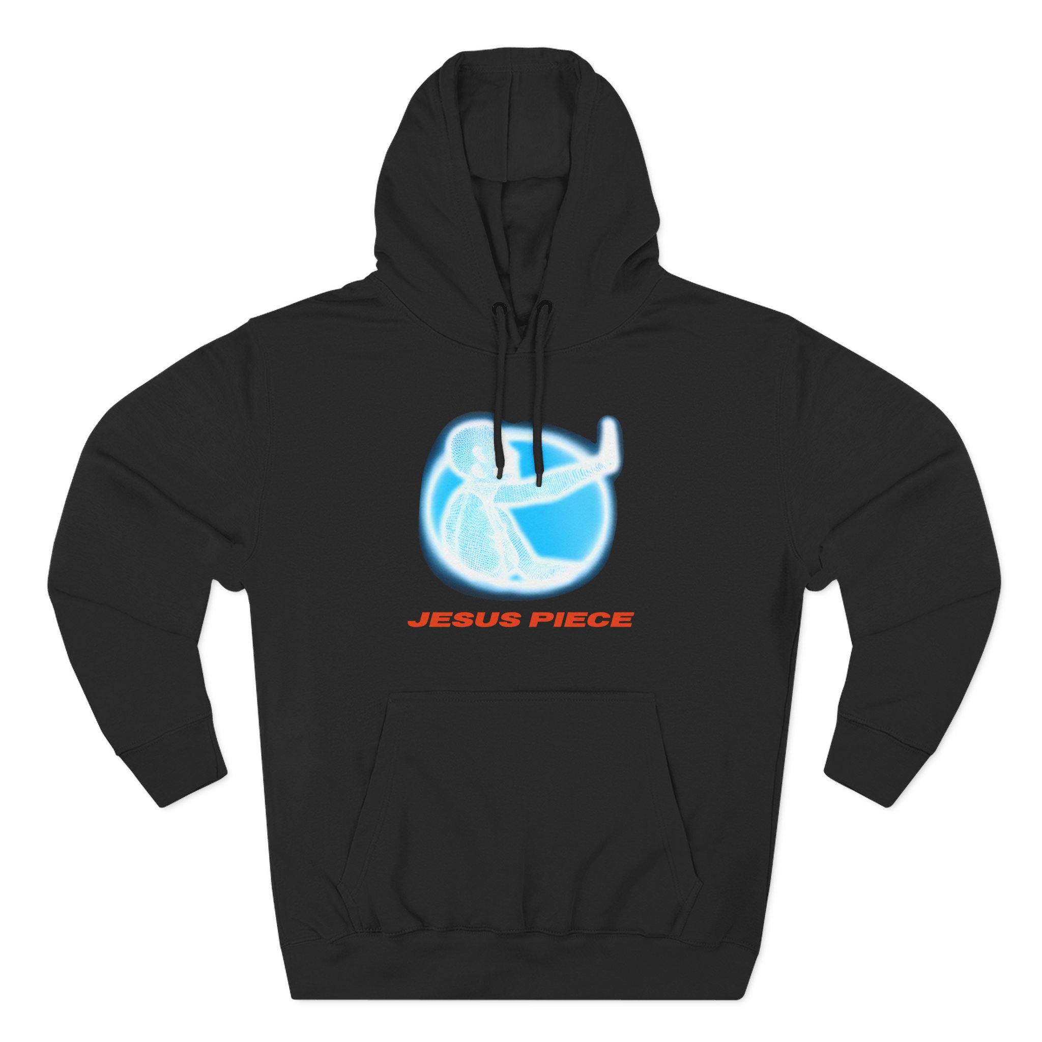 Jesus Piece Glow Three-Panel Fleece Hoodie