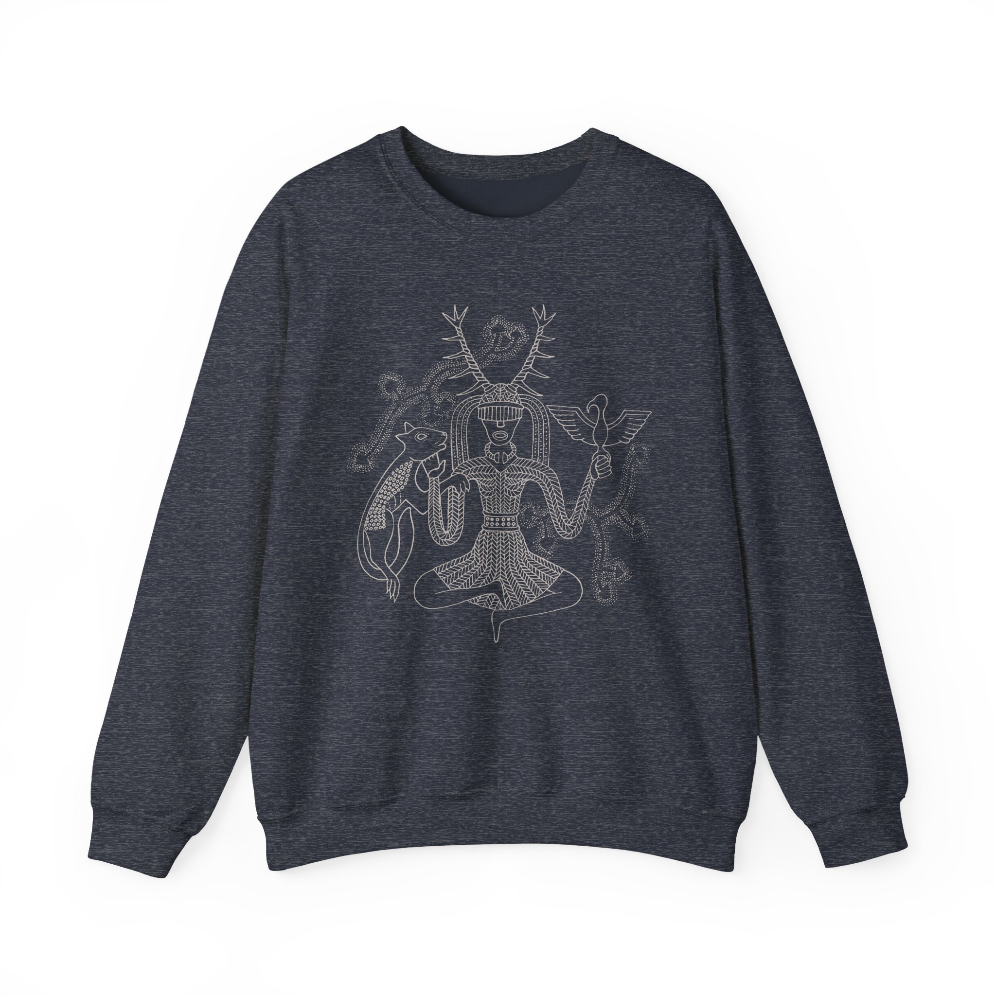 Heilung Cernunina Futha Unisex Heavy Blendâ„¢ Crewneck Sweatshirt
