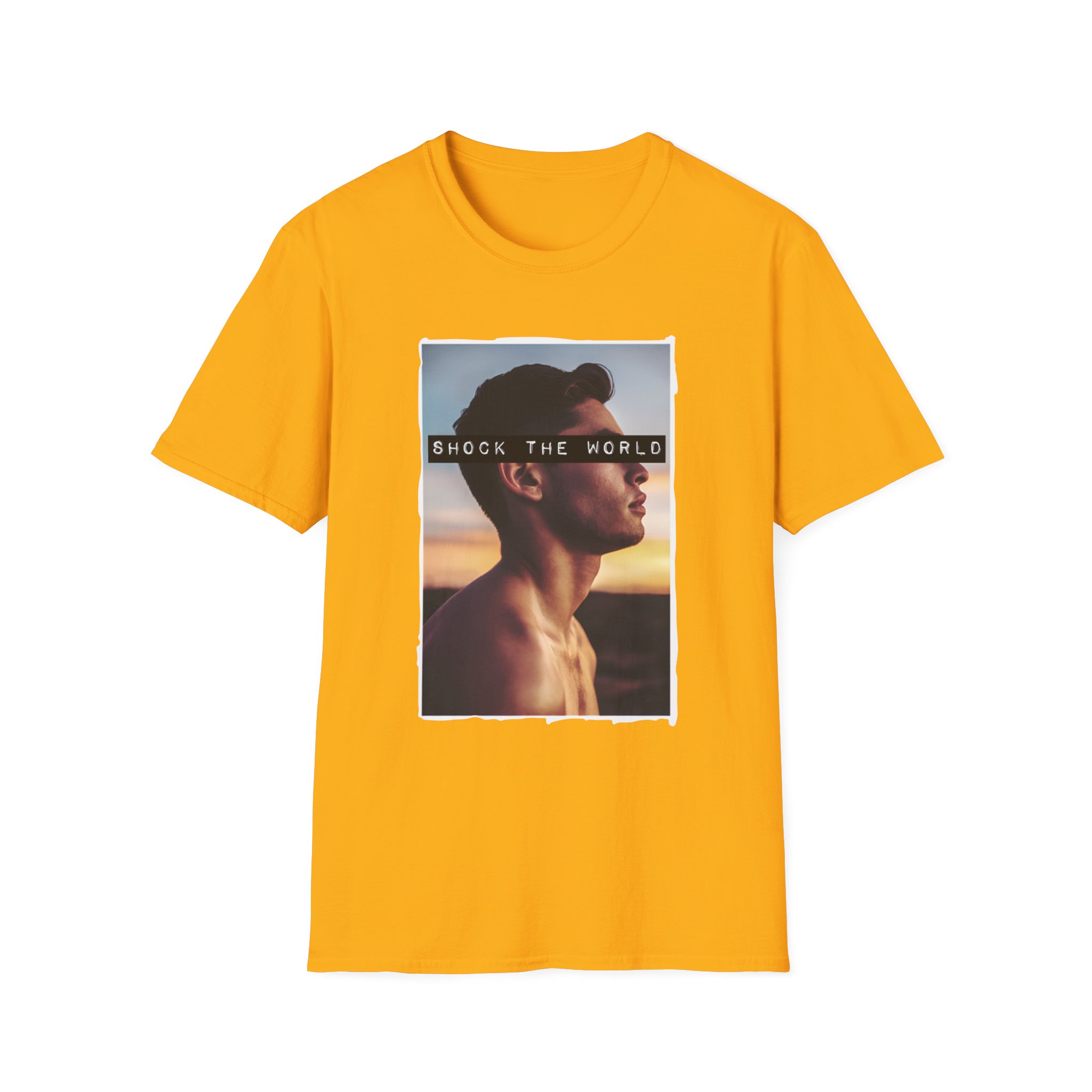 Ryan Garcia Shock the World Unisex Softstyle T-Shirt