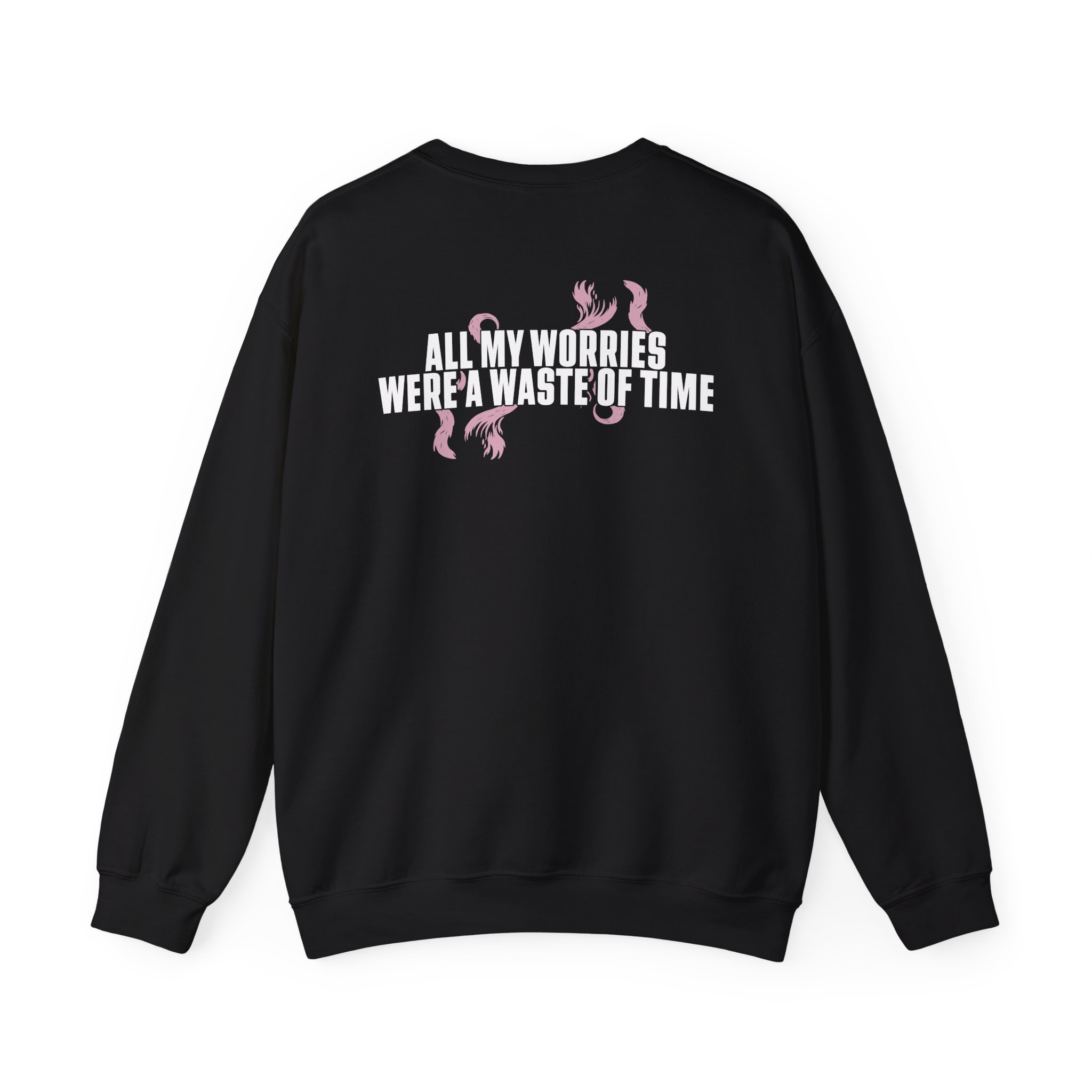 Beartooth Waste of Time Unisex Heavy Blendâ„¢ Crewneck Sweatshirt