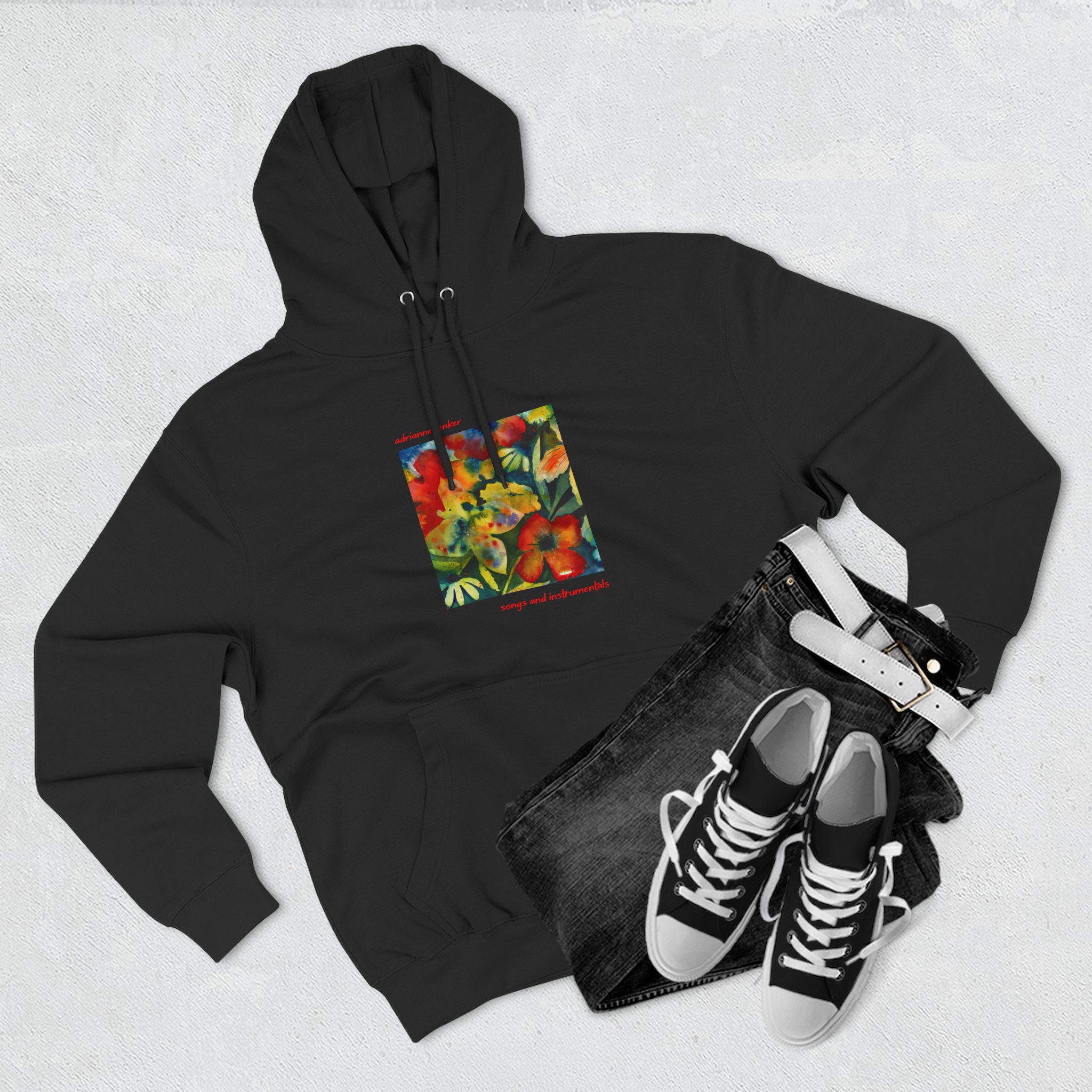 Adrianne Lenker Songs and Instrumentals Three-panel Fleece Hoodie