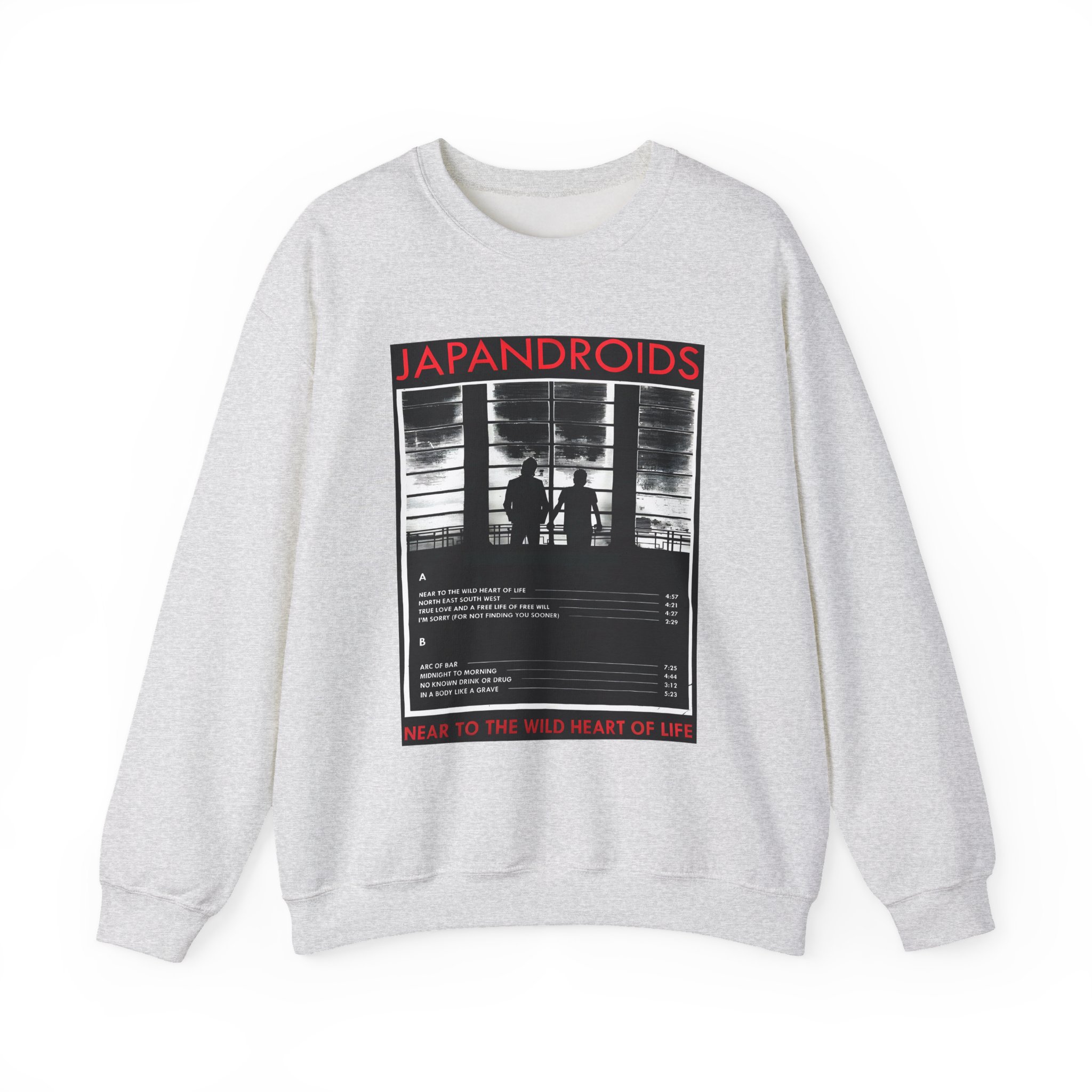 Japandroids Near to the Wild Heart of Life Unisex Heavy Blendâ„¢ Crewneck Sweatshirt