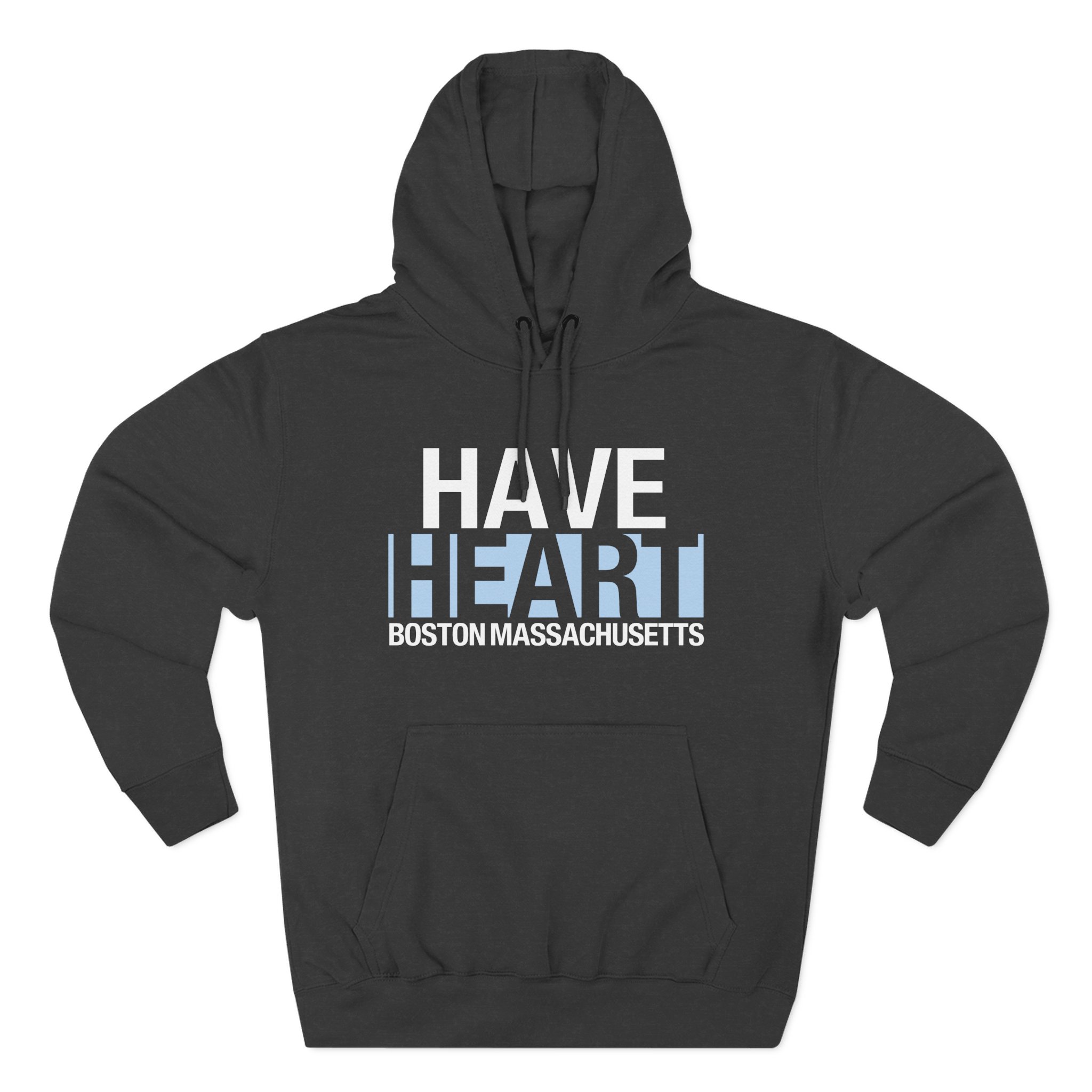Have Heart Boston Massachusetts Three-Panel Fleece Hoodie
