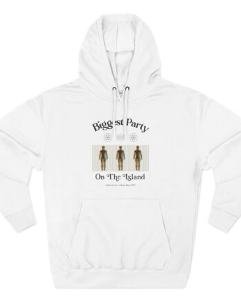 Calvin Harris Ushuaia Higher Island Party Three-Panel Fleece Hoodie