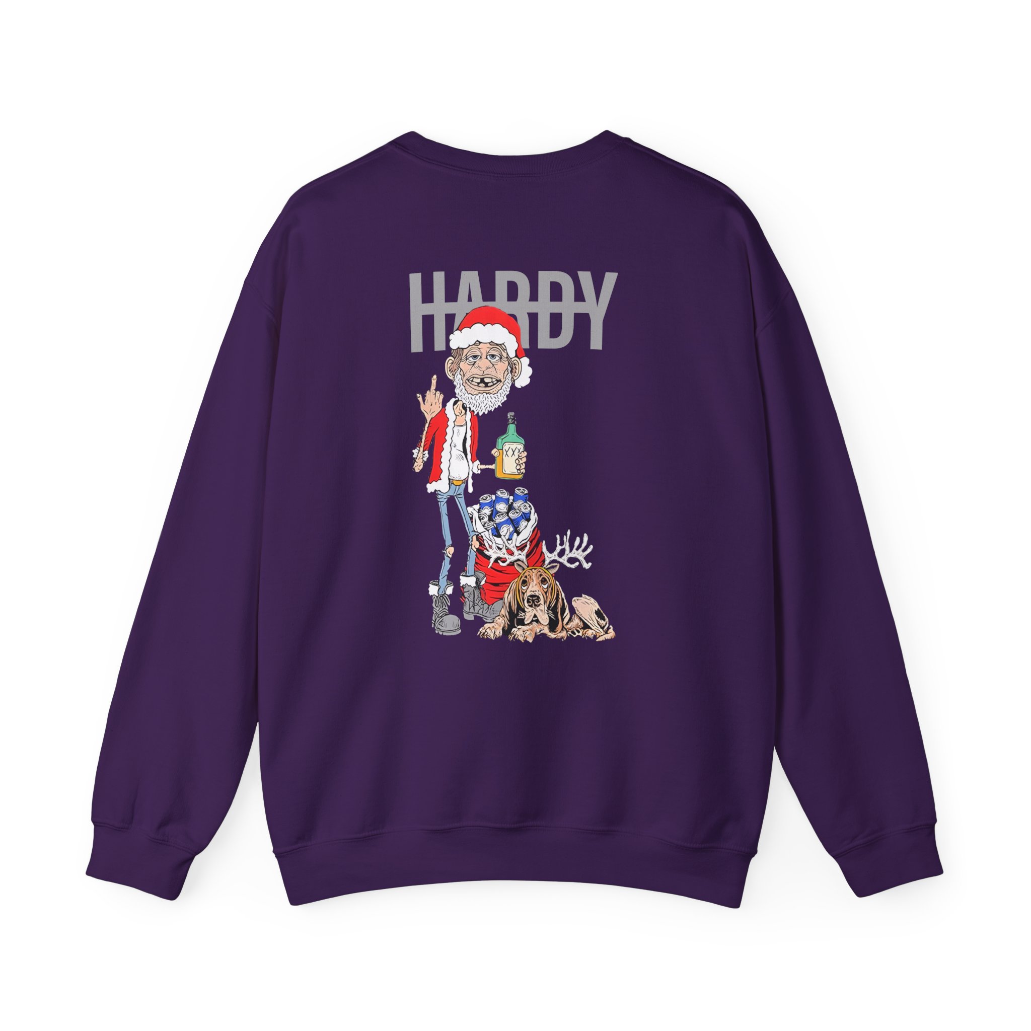 Hardy Jim Bob Holiday Unisex Heavy Blendâ„¢ Crewneck Sweatshirt