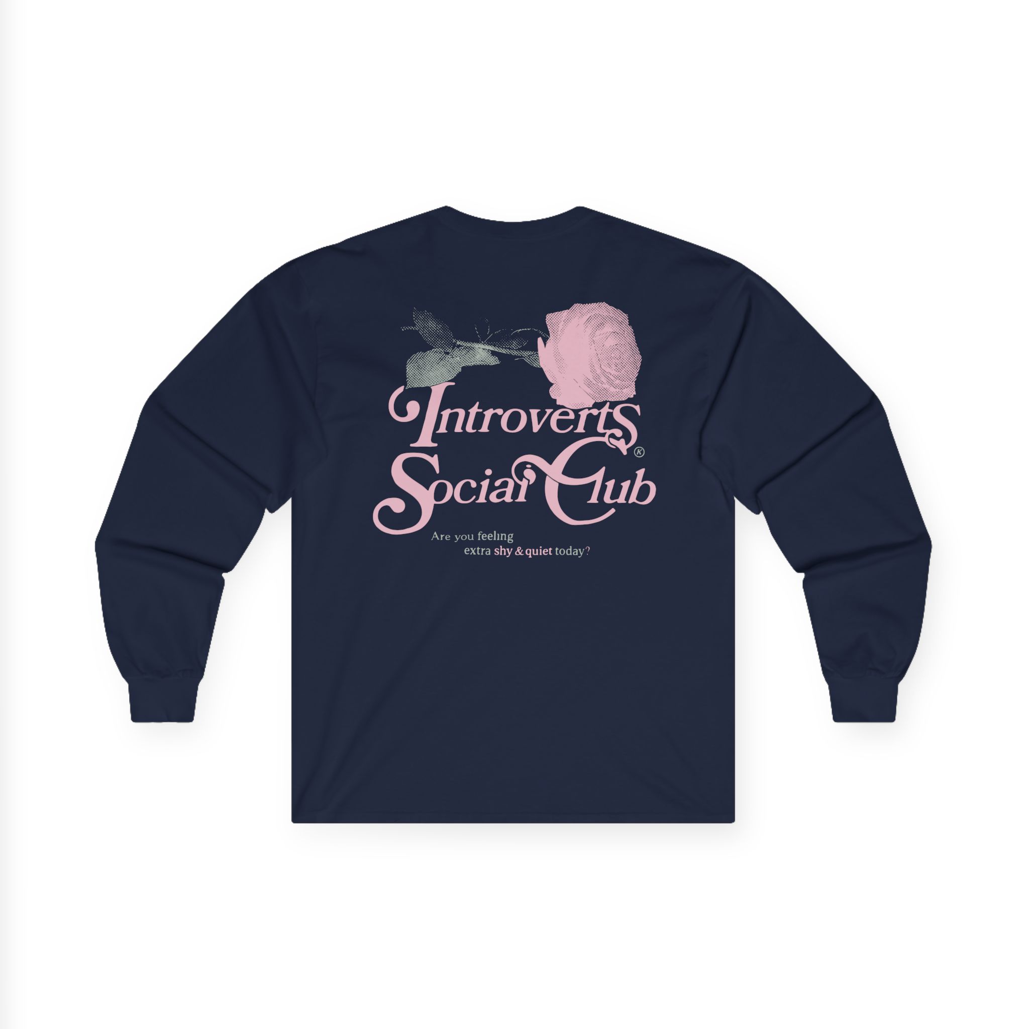 Kallmekris Introverts Social Club Unisex Ultra Cotton Long Sleeve Tee