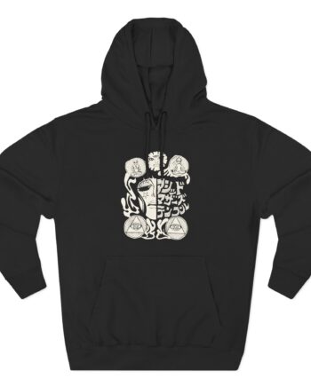 Acid Mothers Temple Three-Panel Fleece Hoodie