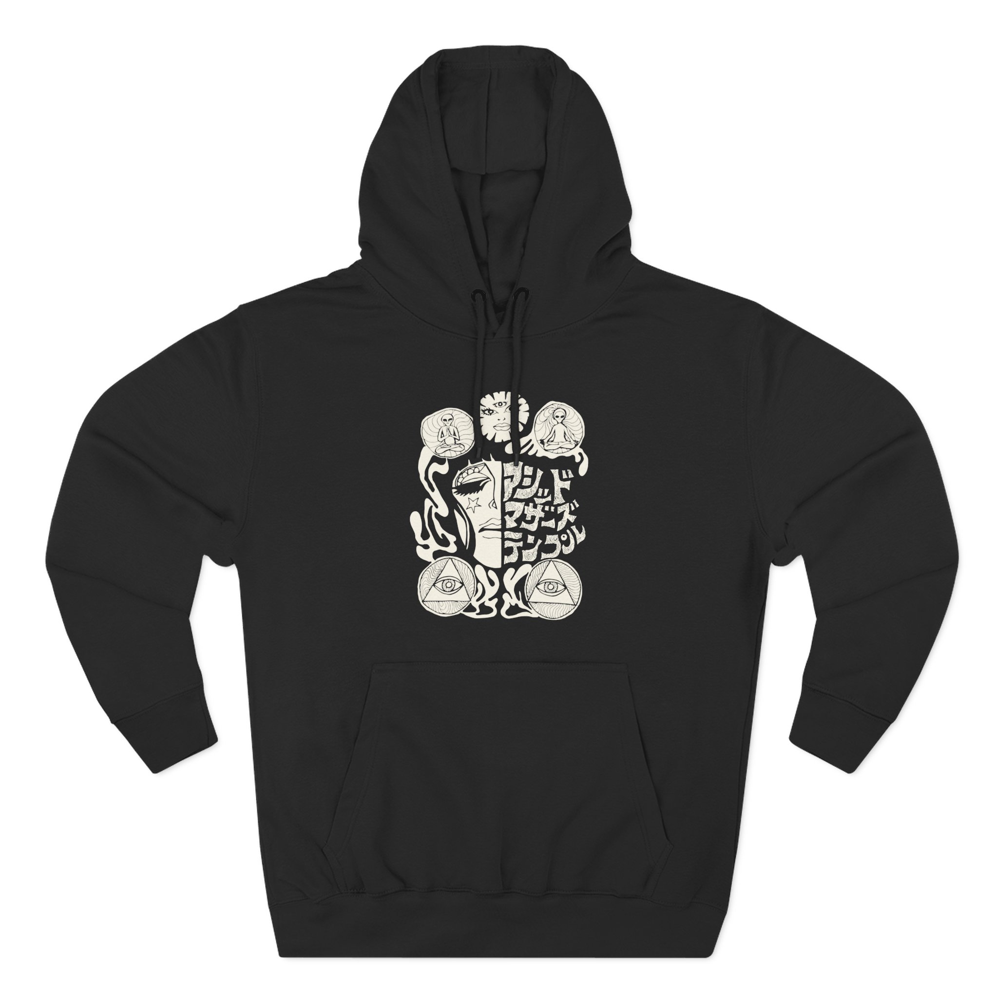 Acid Mothers Temple Three-Panel Fleece Hoodie