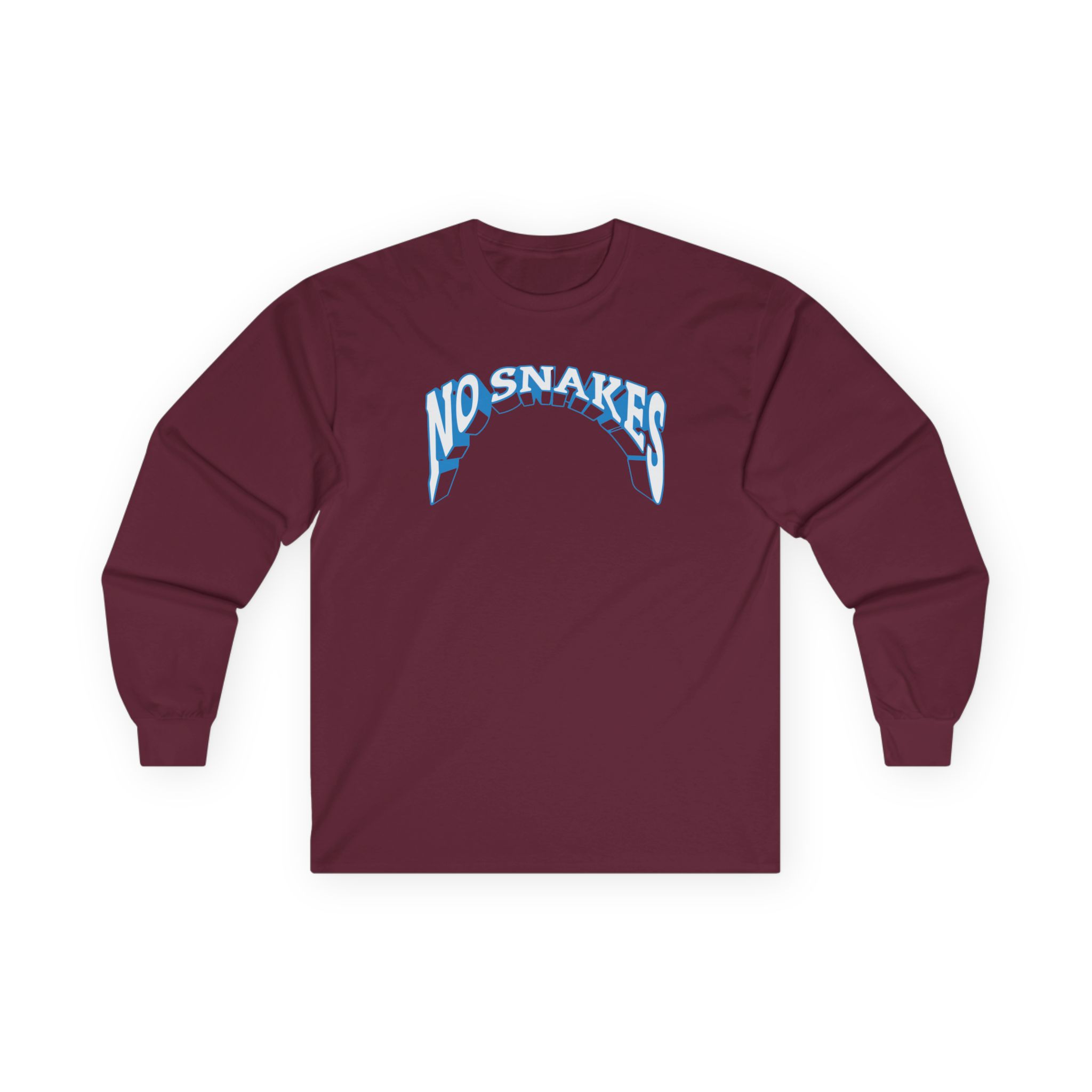 Zerkaa No Snakes Unisex Ultra Cotton Long Sleeve Tee