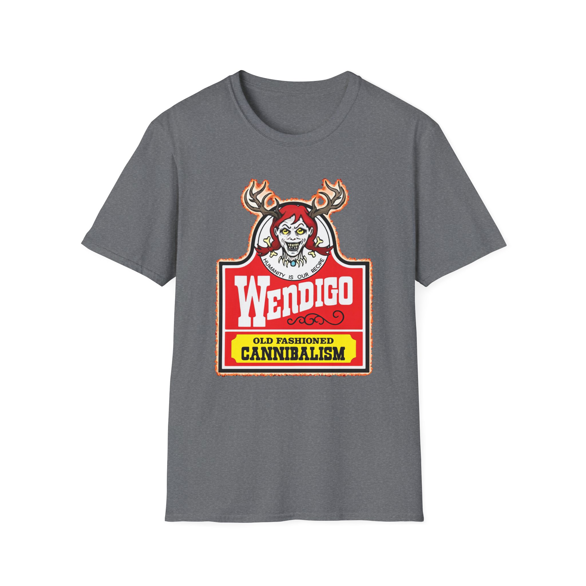 Wendigo Old Fashioned Cannibalism Unisex Softstyle T-Shirt