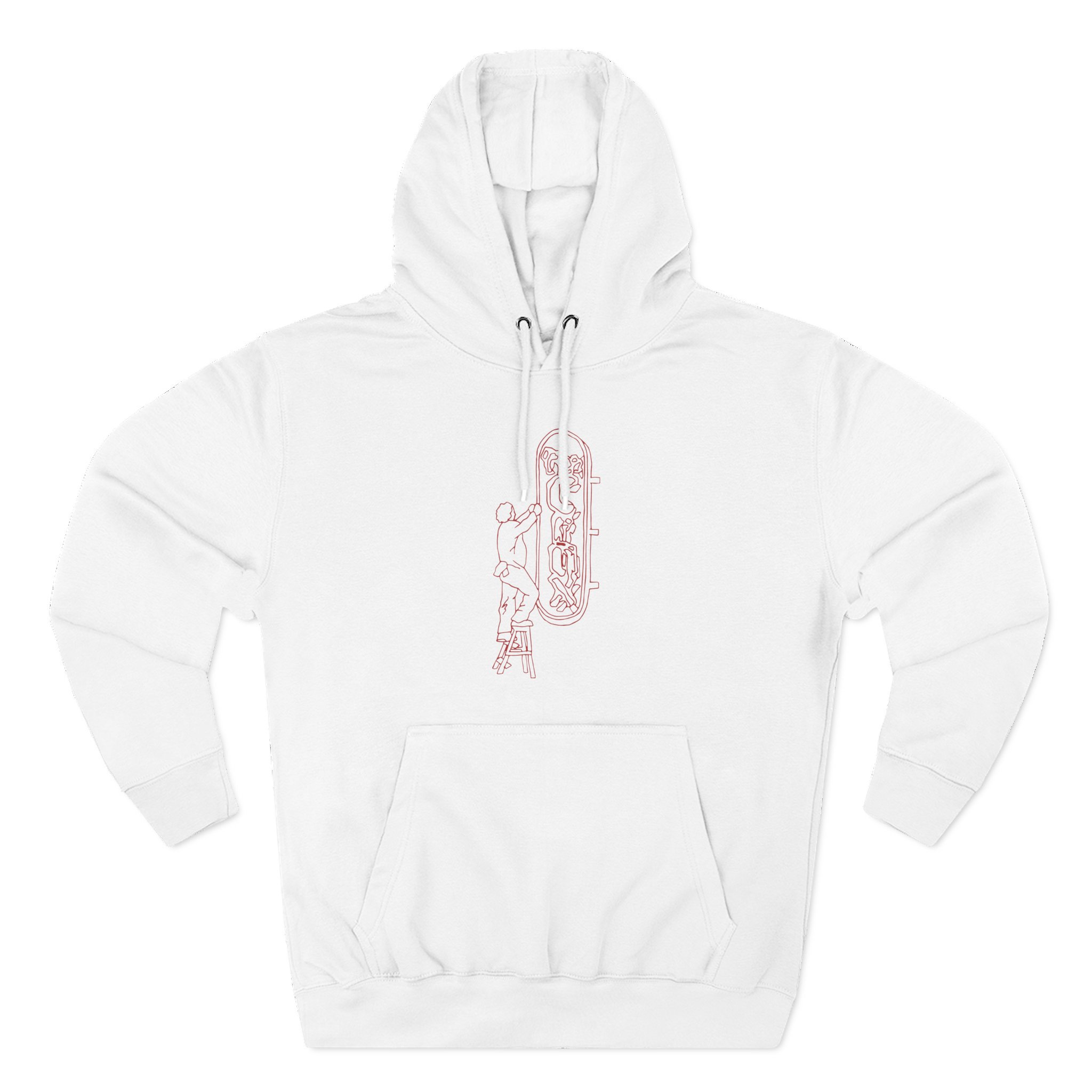 Djo The Crux Sign Ringer Three-Panel Fleece Hoodie