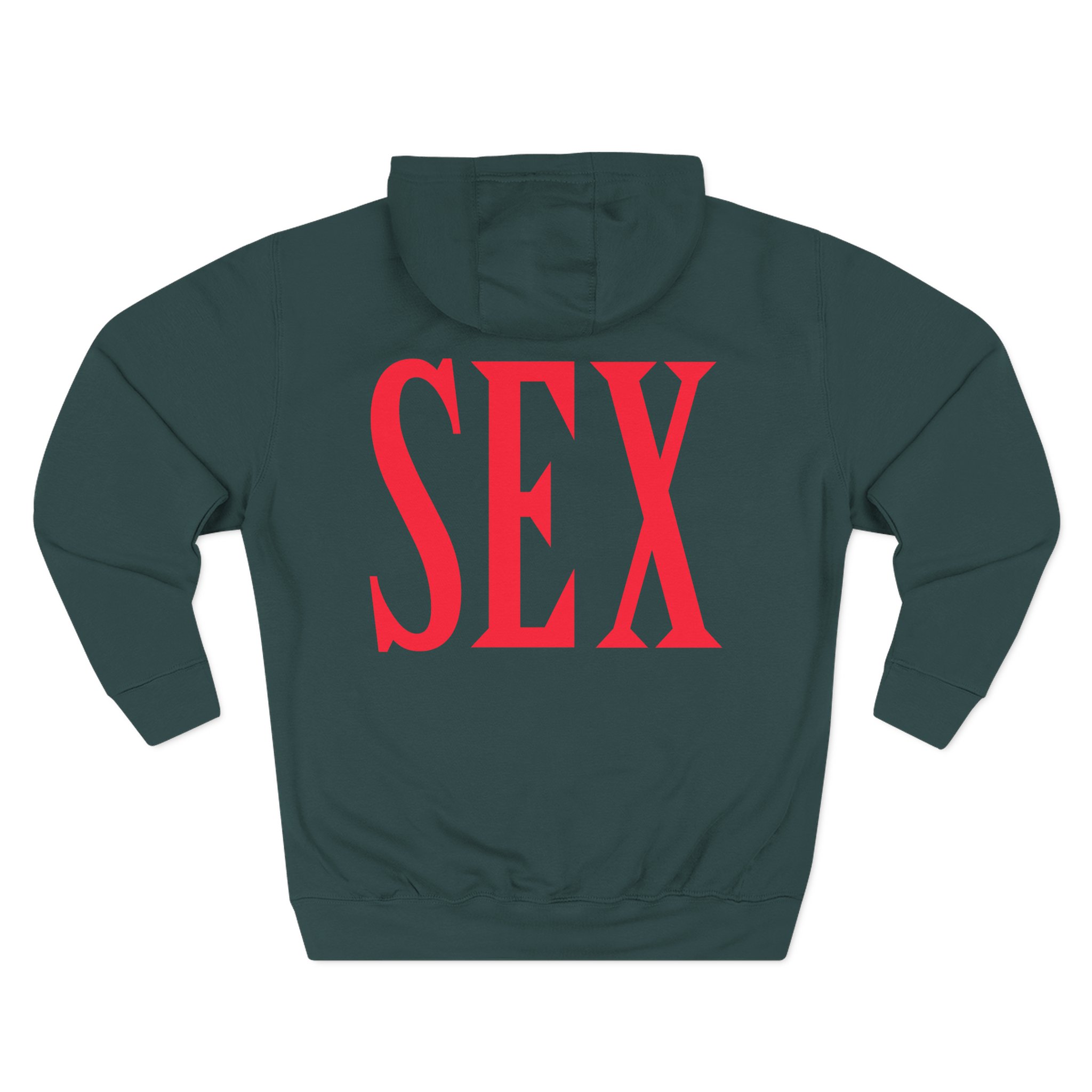 Sexmane Three-Panel Fleece Hoodie