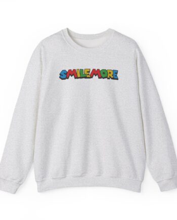 Roman Atwood Colorful Smile More Unisex Heavy Blend™ Crewneck Sweatshirt