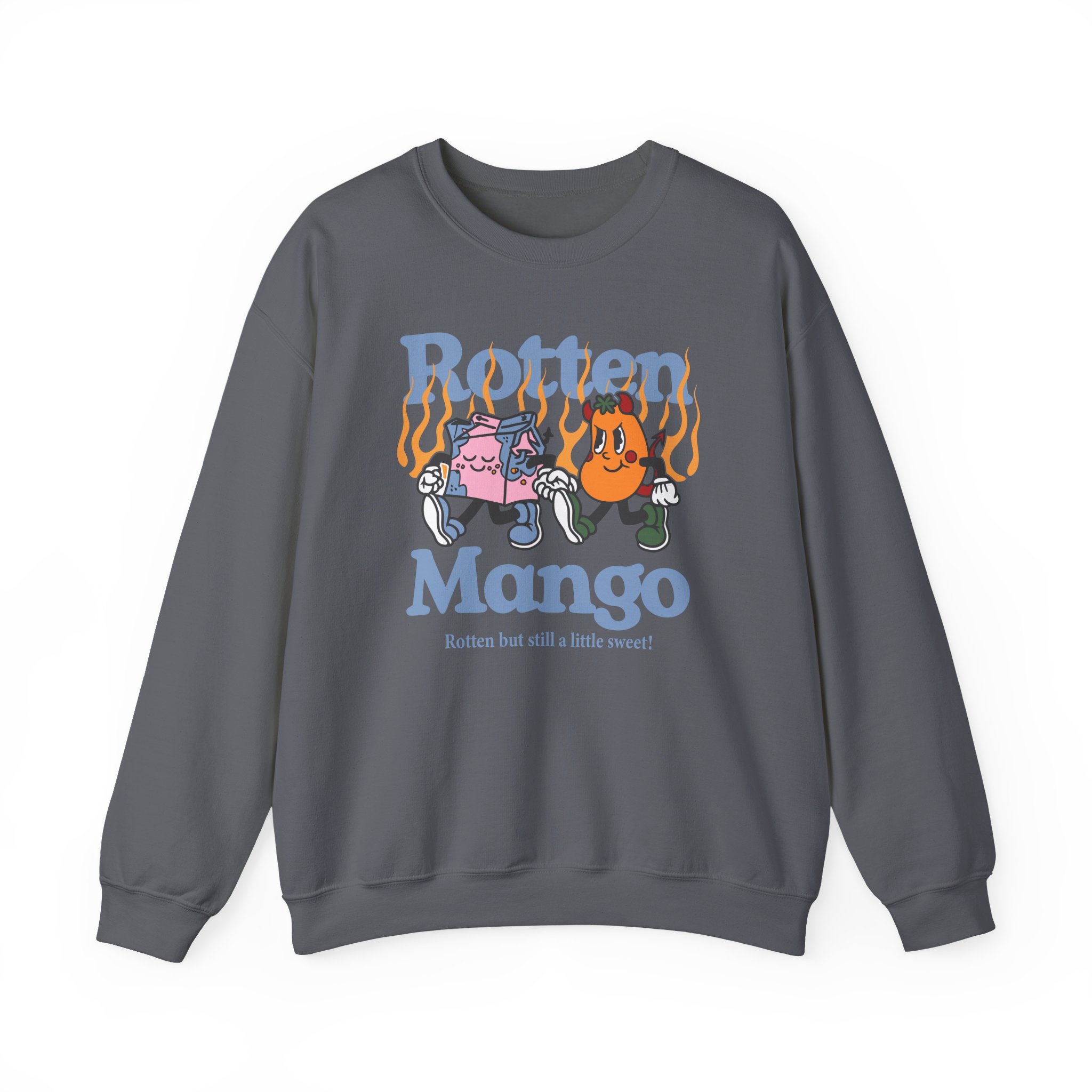 Stephanie Soo Rotten Mango Unisex Heavy Blendâ„¢ Crewneck Sweatshirt