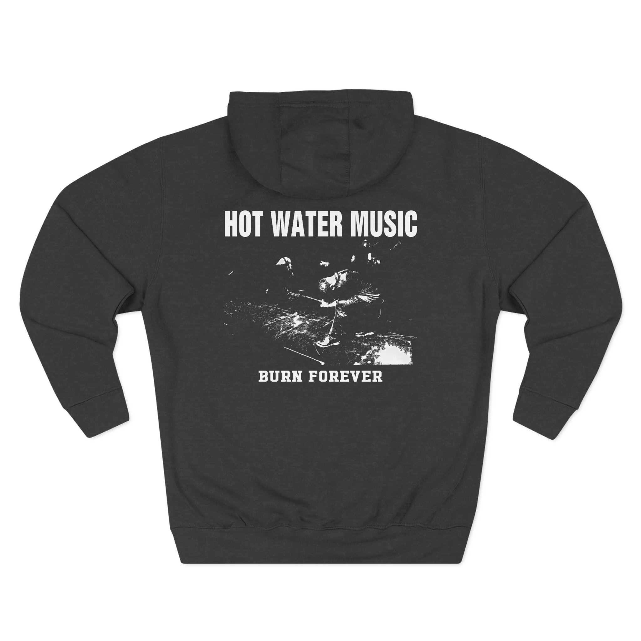Hot Water Music Burn Forever Three-Panel Fleece Hoodie
