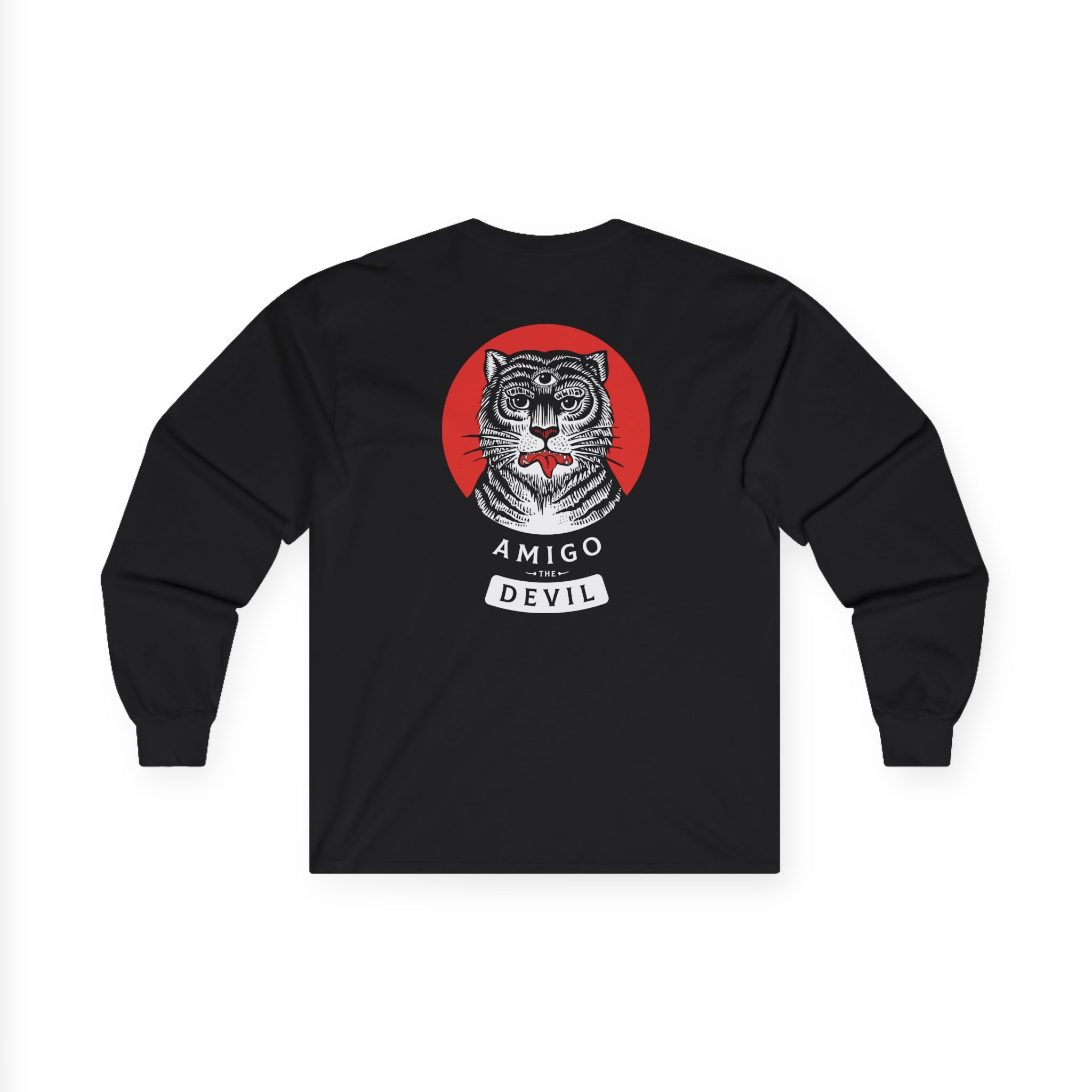 Amigo the Devil Tiger Unisex Ultra Cotton Long Sleeve Tee