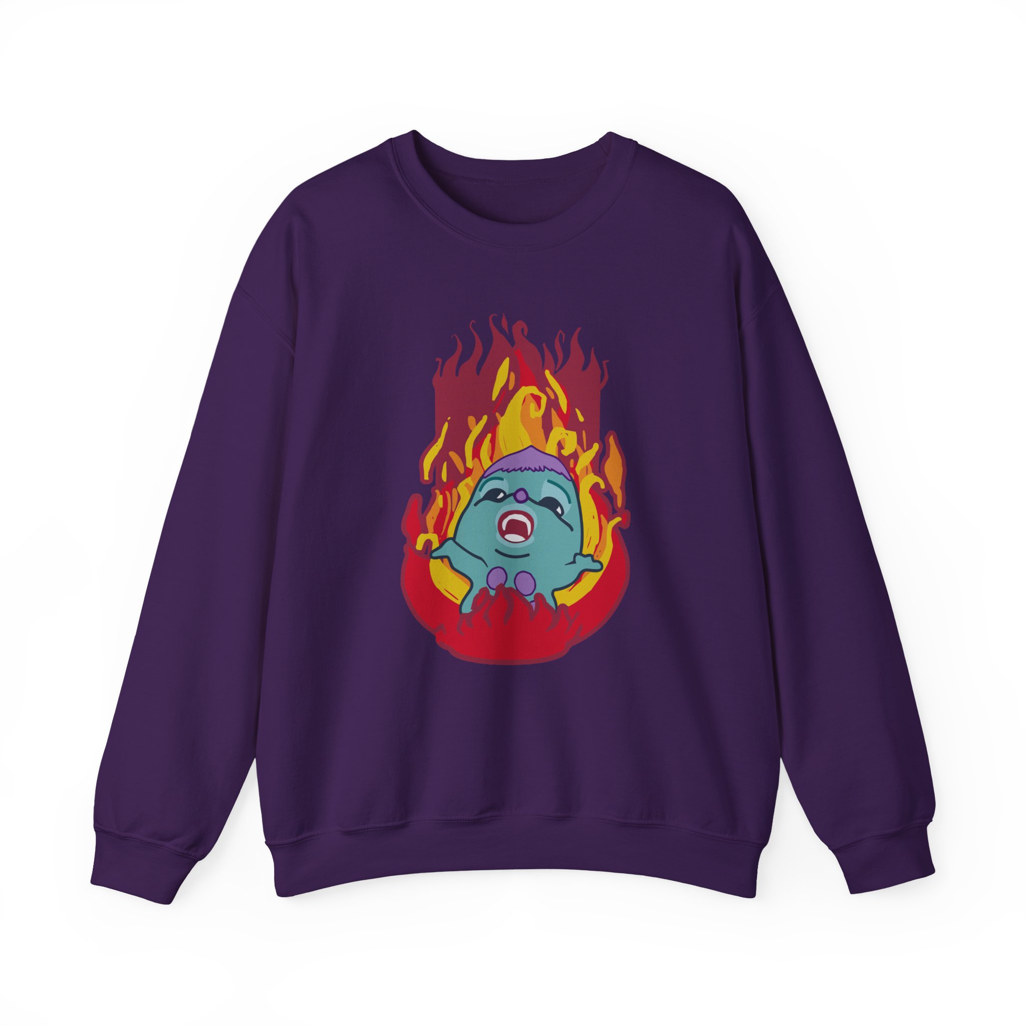 Samantha Eve Bb Fire Unisex Heavy Blend Crewneck Sweatshirt