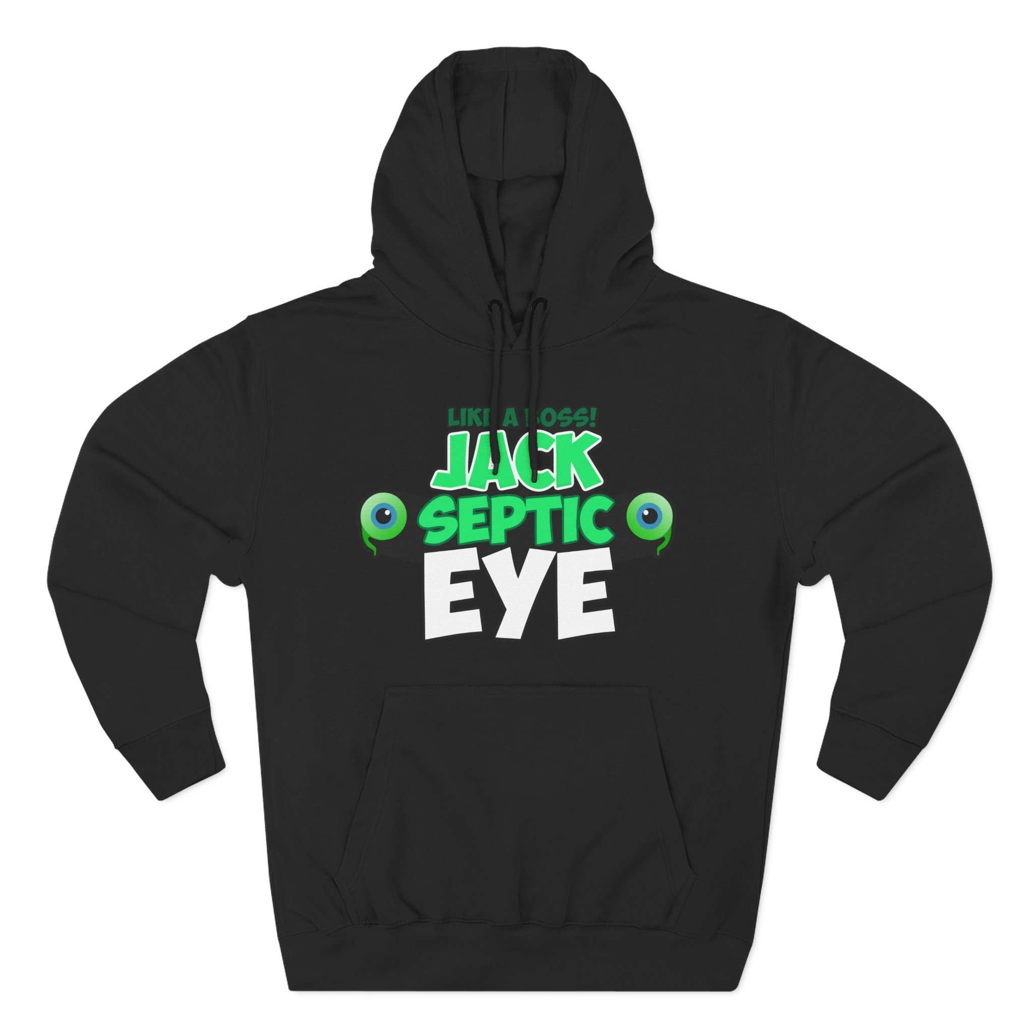 Like a Boss Jacksepticeye Three-Panel Fleece Hoodie