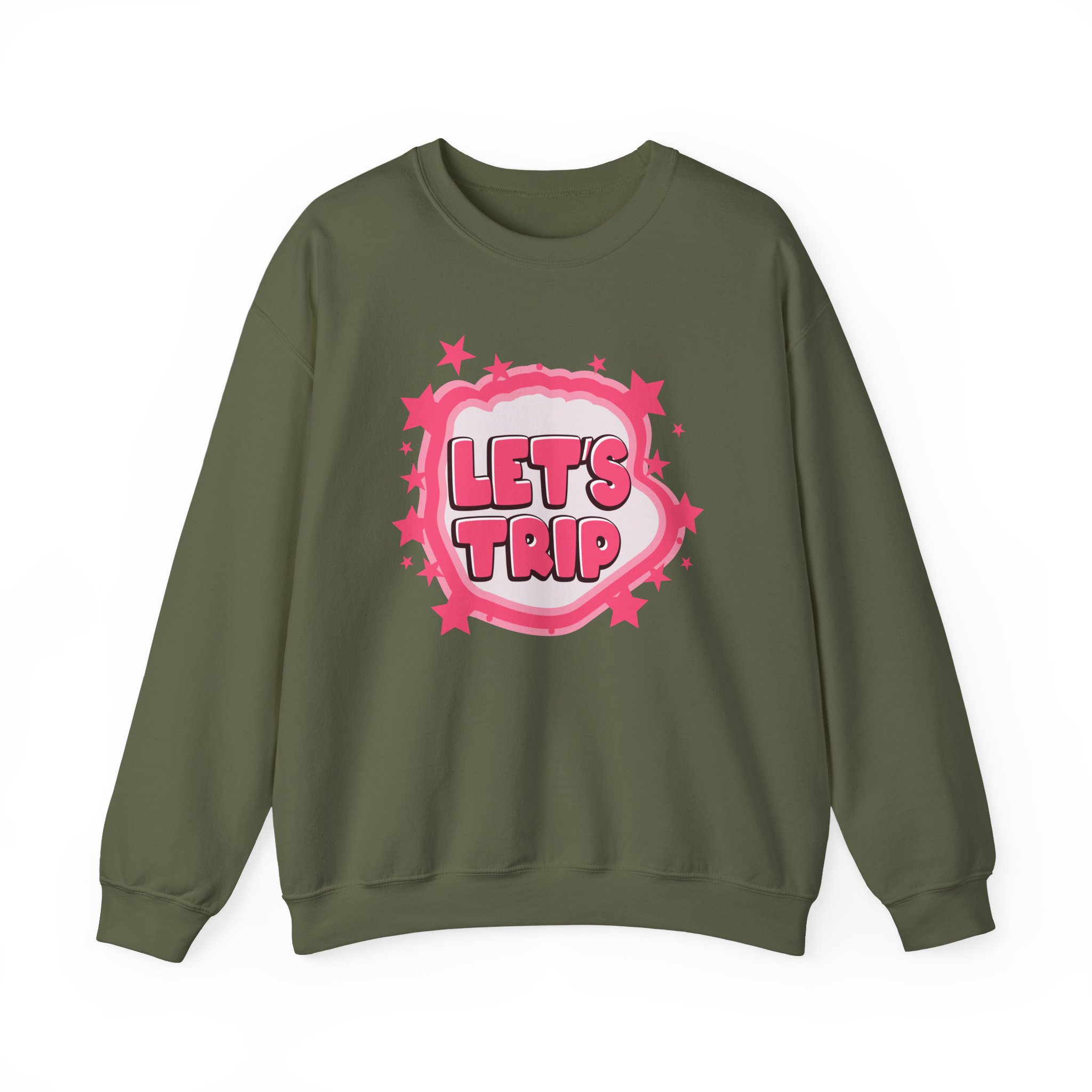 Sturniolo Triplets Let's Trip Airbrush Unisex Heavy Blendâ„¢ Crewneck Sweatshirt