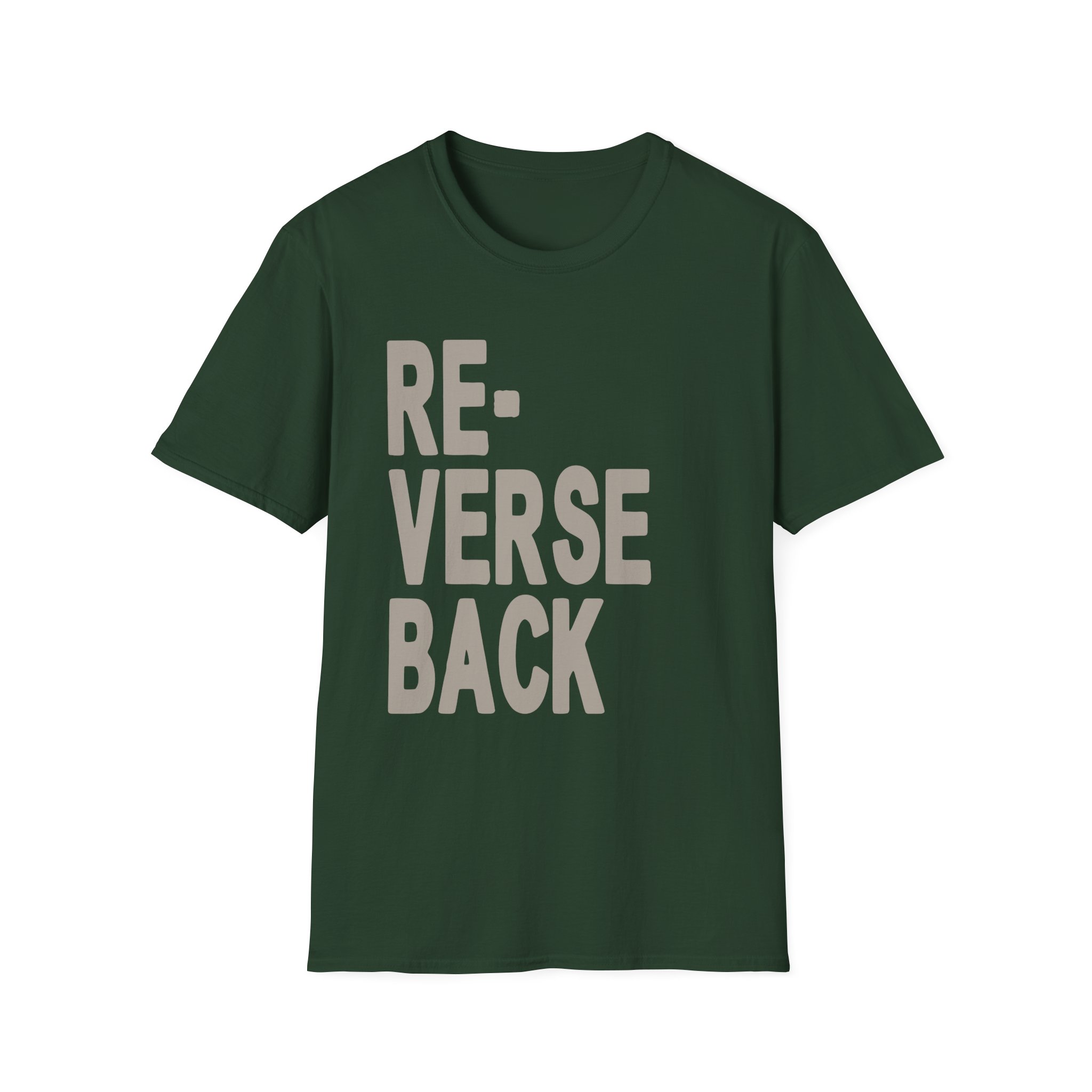 Armchair Expert Reverse Back Unisex Softstyle T-Shirt