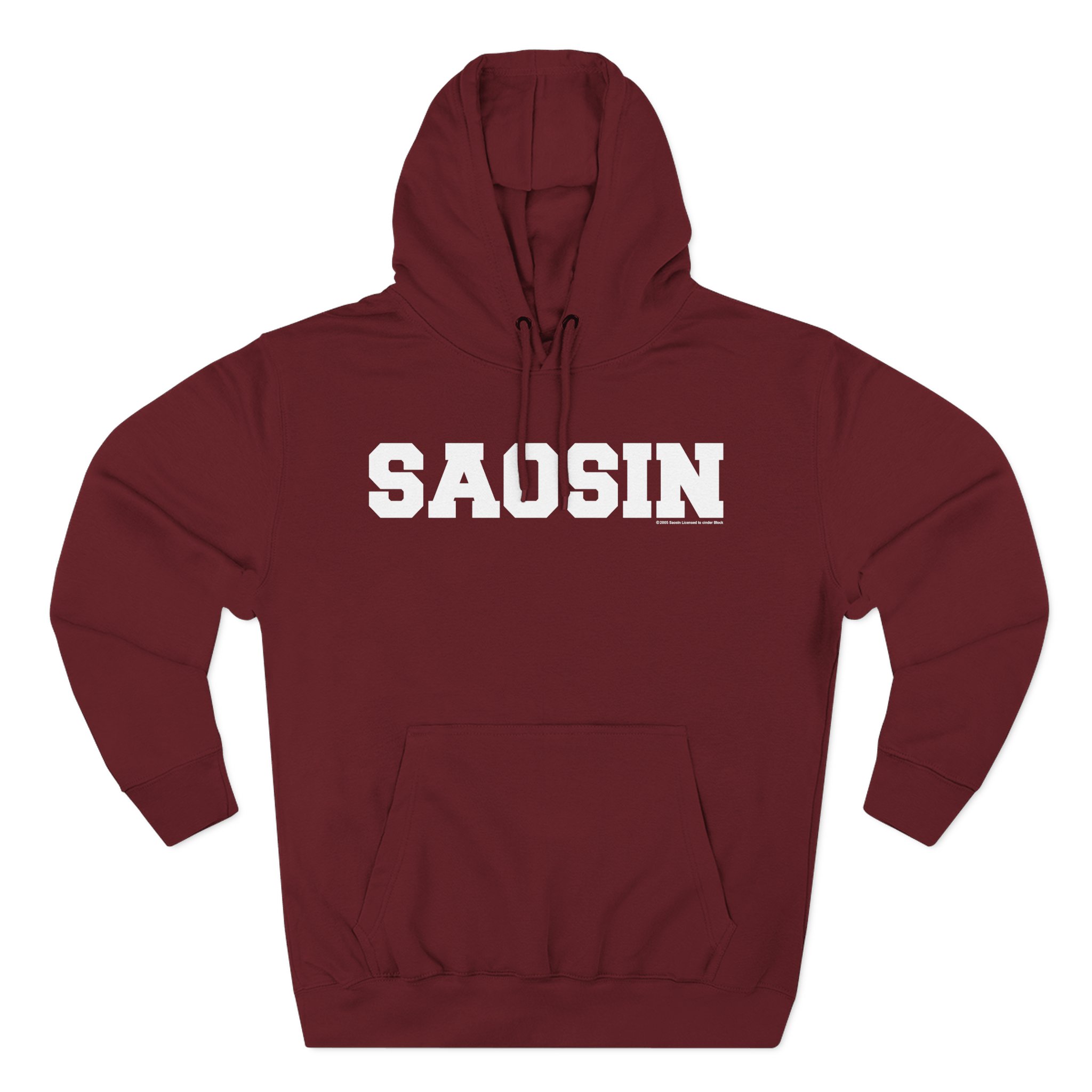 Saosin Three-Panel Fleece Hoodie