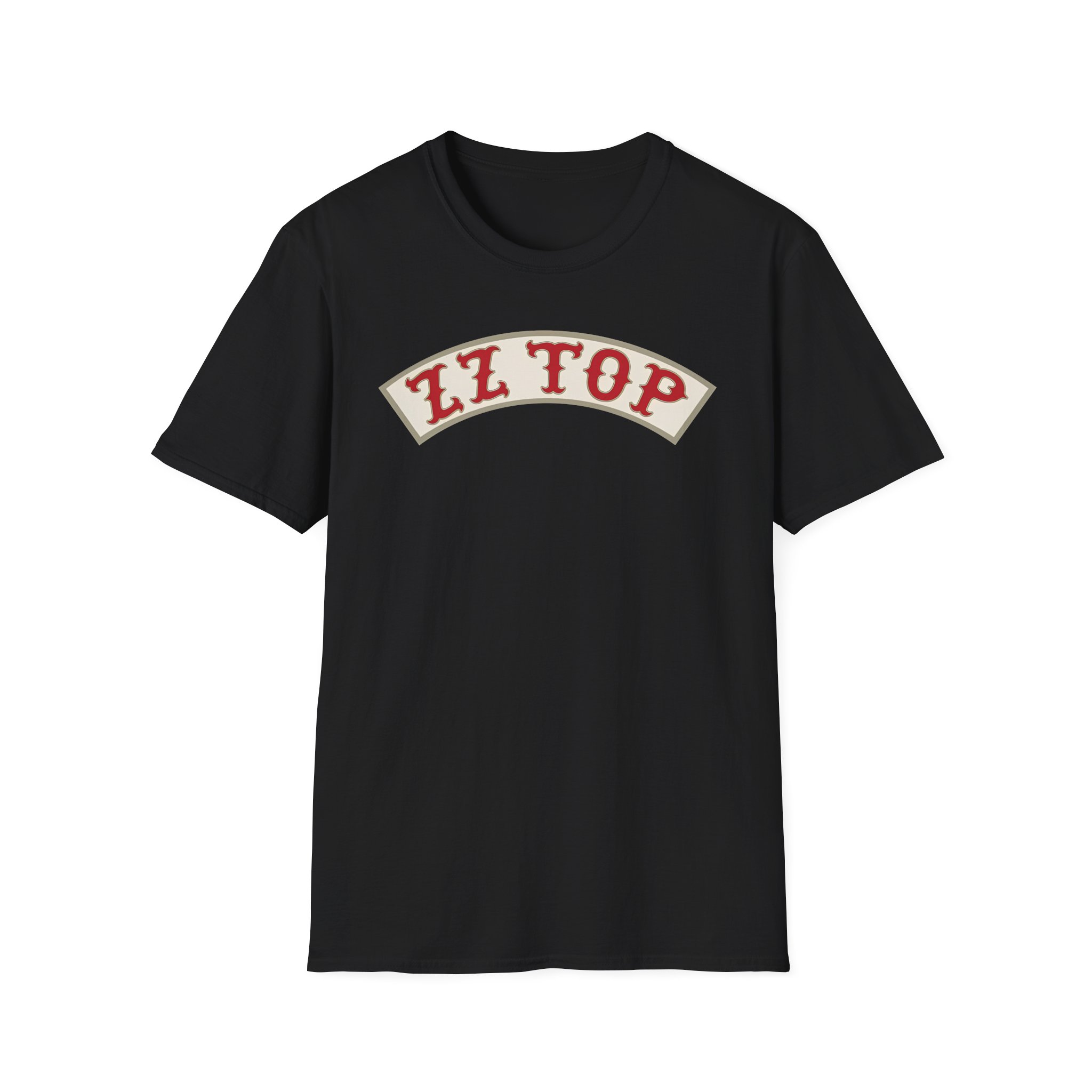 Zz Top Banner Logo Unisex Softstyle T-Shirt