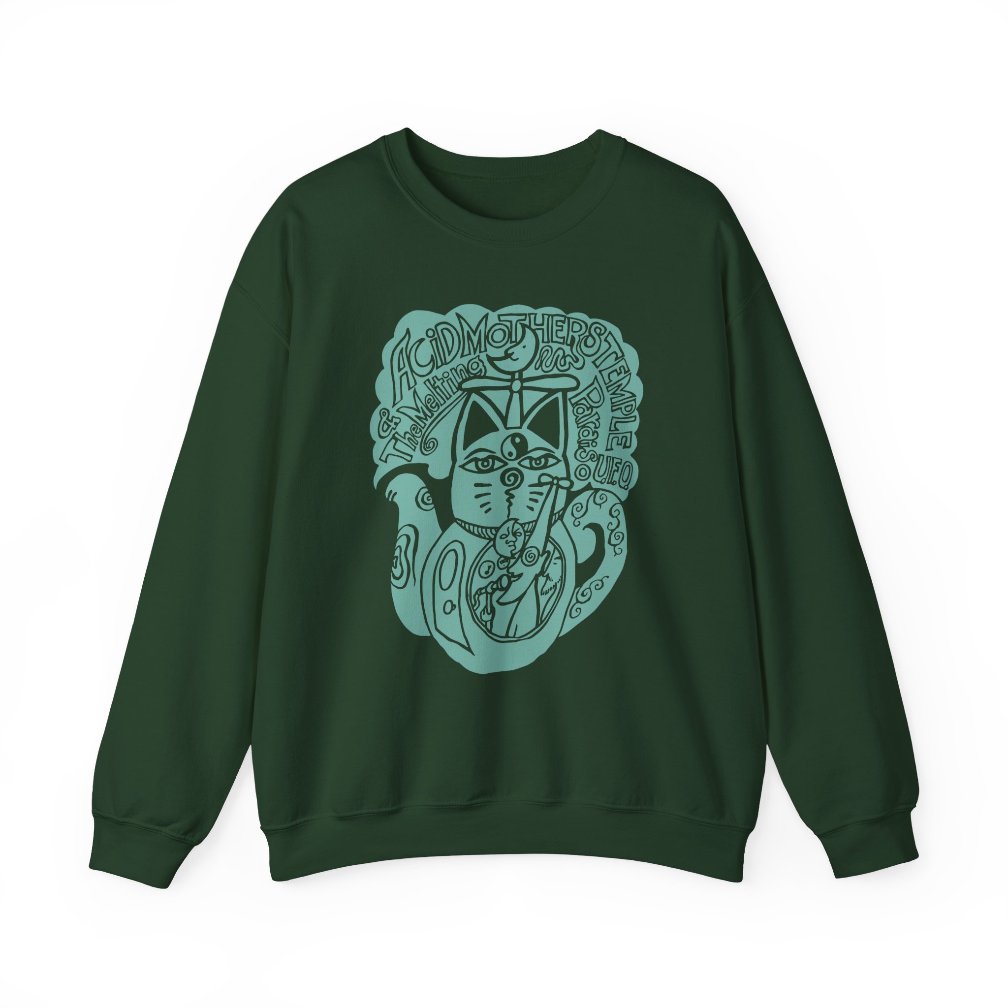 Acid Mothers Temple Teapot Unisex Heavy Blendâ„¢ Crewneck Sweatshirt