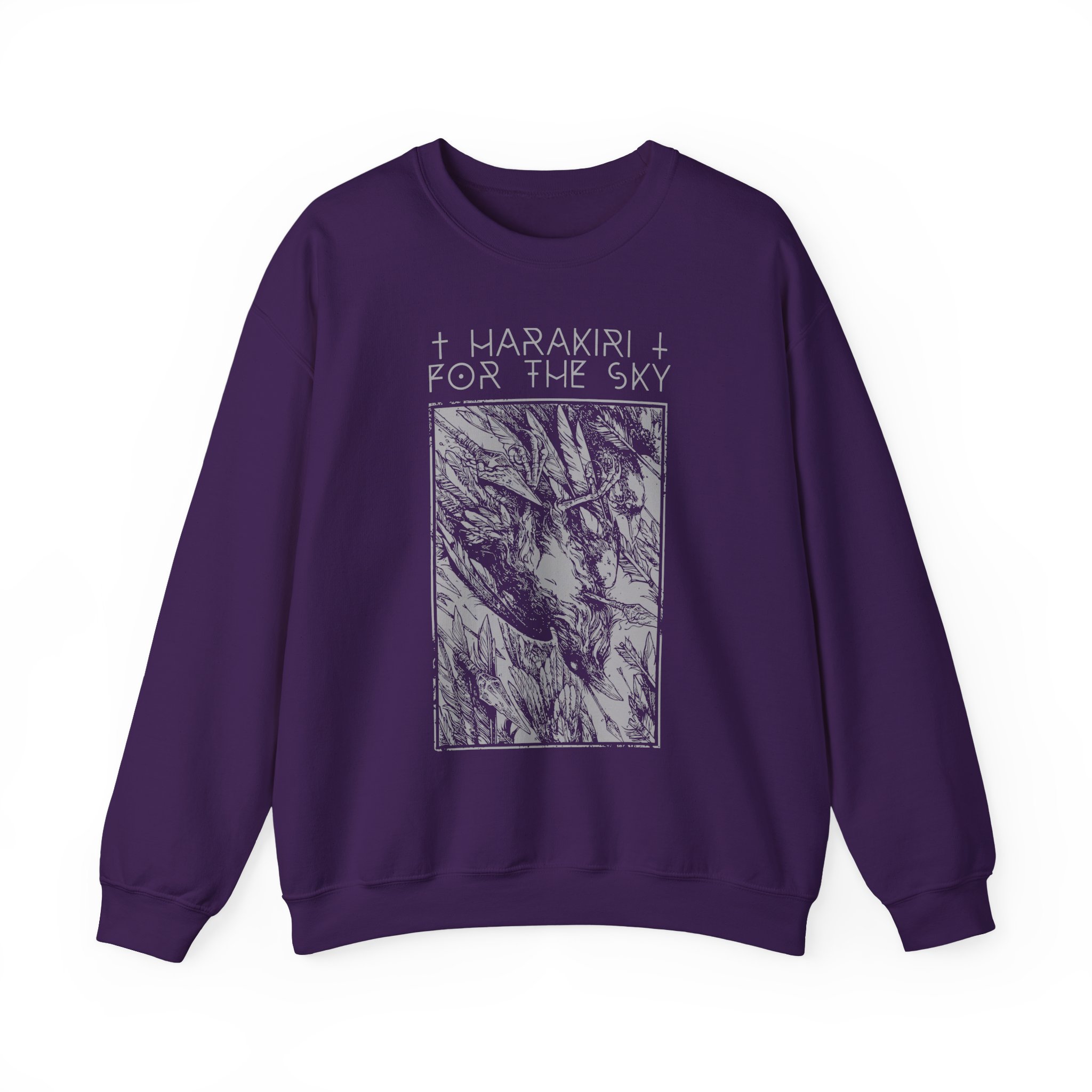 Harakiri For The Sky Feather Unisex Heavy Blendâ„¢ Crewneck Sweatshirt