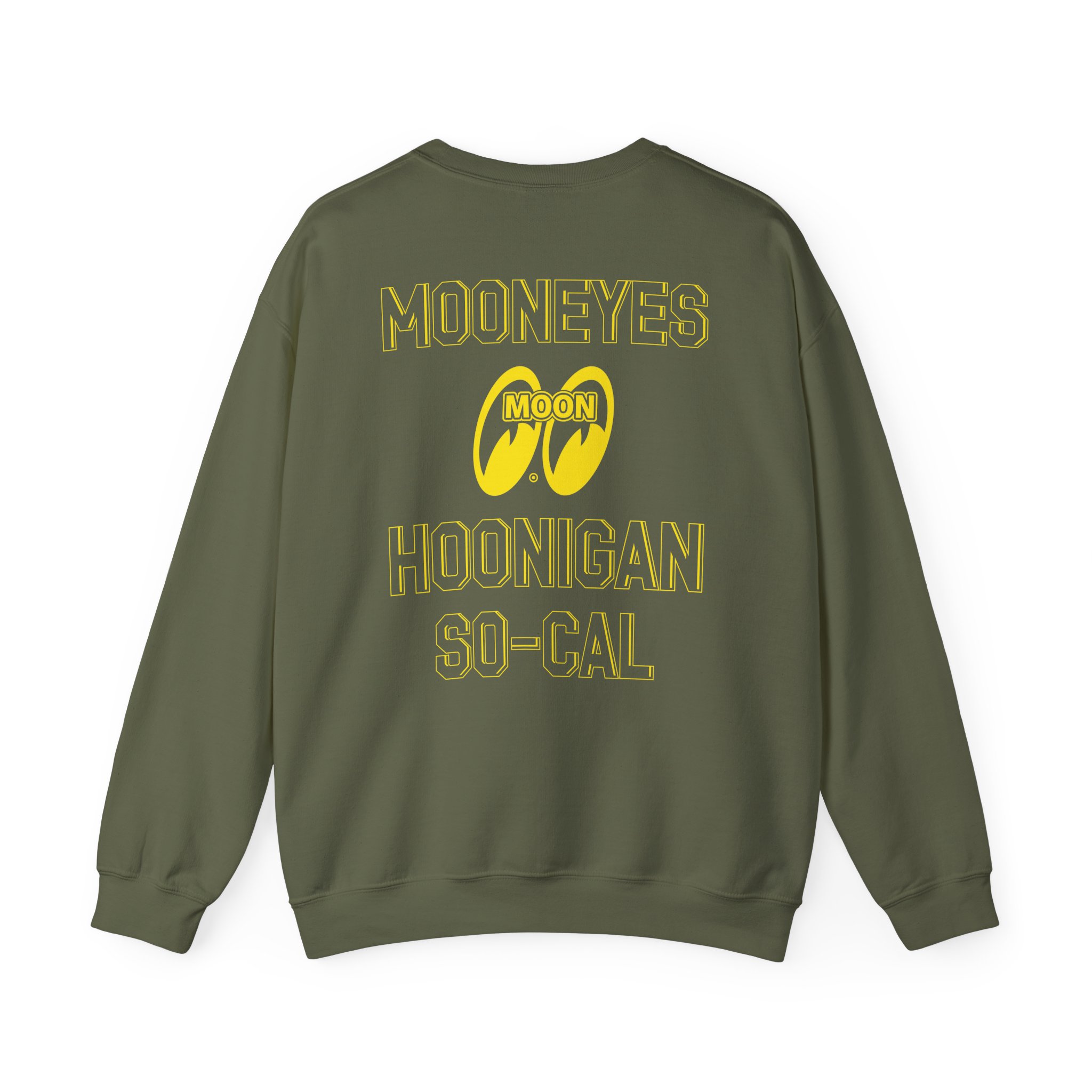 Ken Block Hoonigan X Mooneyes Socal Unisex Heavy Blendâ„¢ Crewneck Sweatshirt