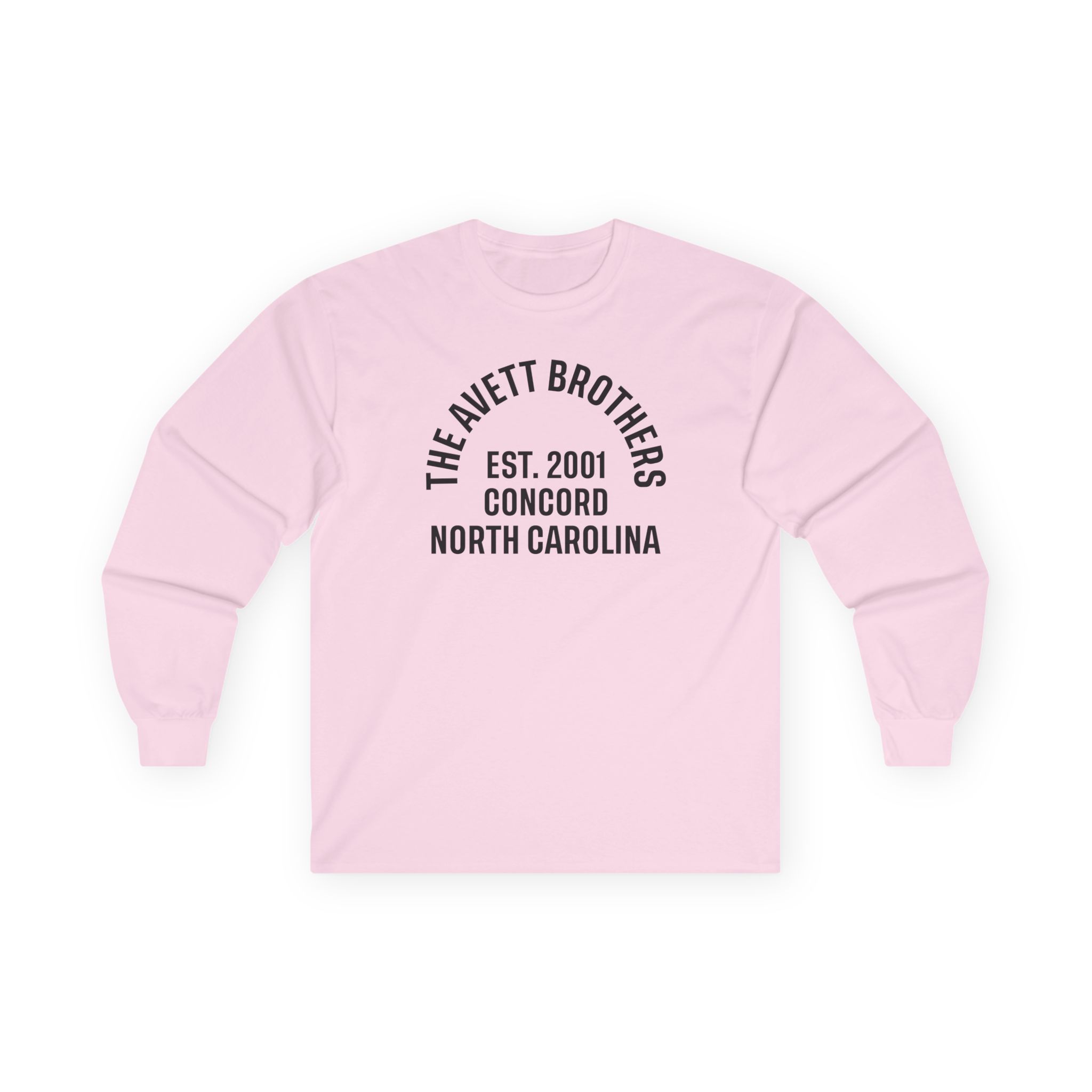 Avett Brothers Est 2001 Ringer Unisex Ultra Cotton Long Sleeve Tee