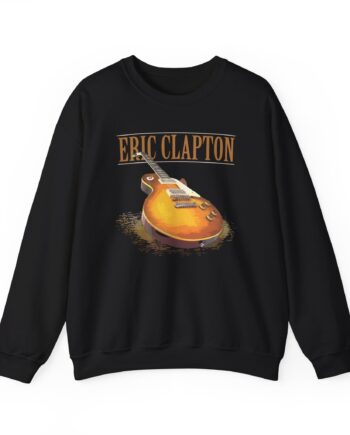Eric Clapton 3d Guitar Unisex Heavy Blend™ Crewneck Sweatshirt