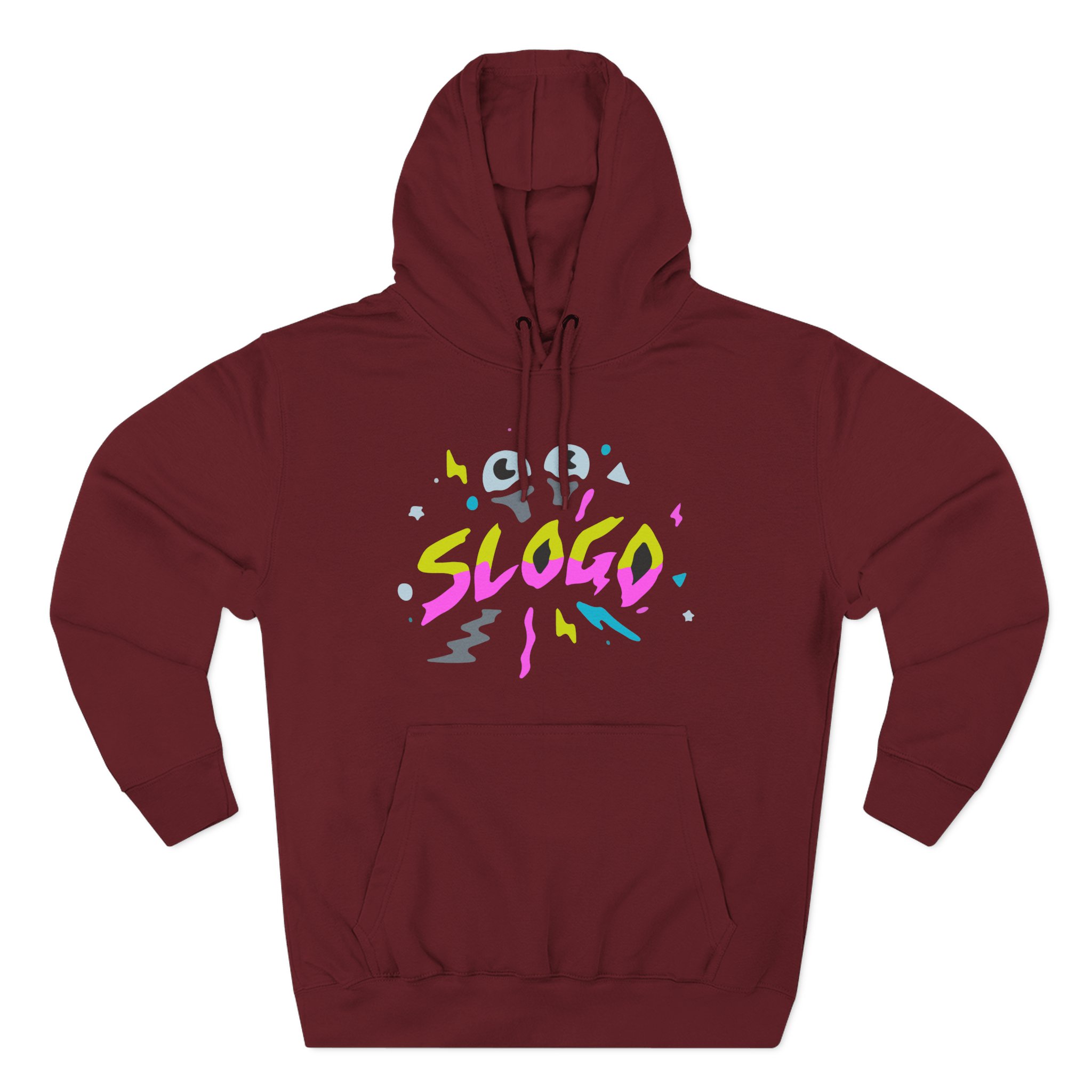 Slogoman Rad Three-Panel Fleece Hoodie