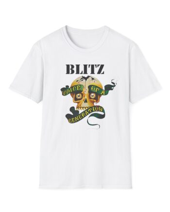 Blitz Voice Of A Generation Unisex Softstyle T-Shirt
