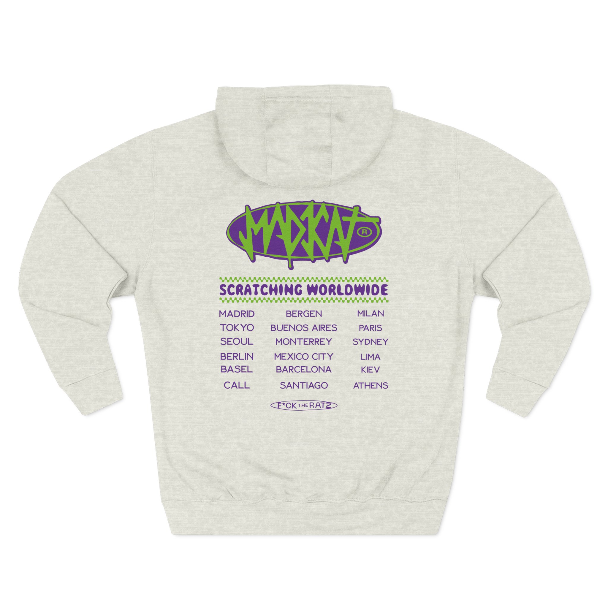 Rubius Madkat Worldtour Three-Panel Fleece Hoodie