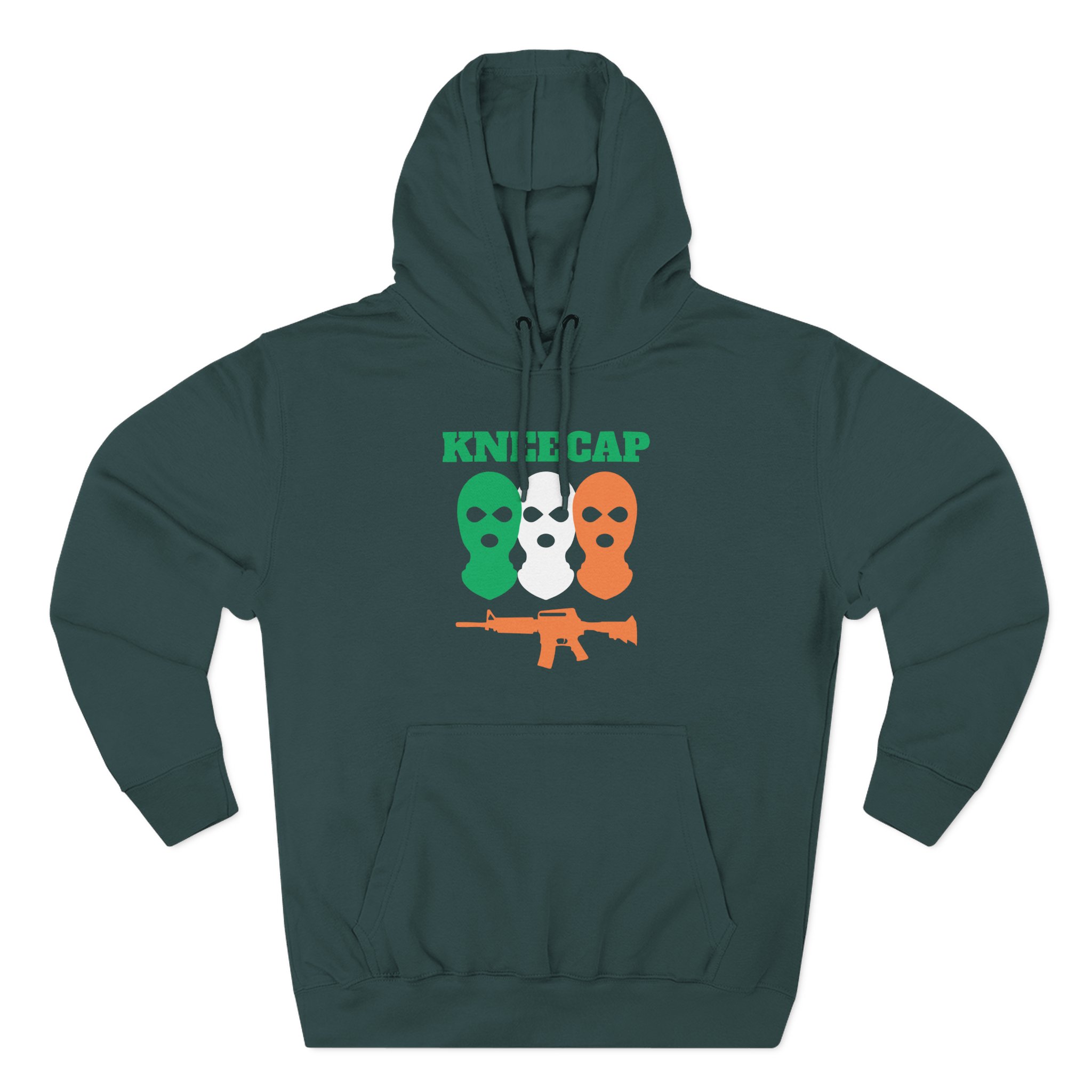 Kneecap Three-Panel Fleece Hoodie