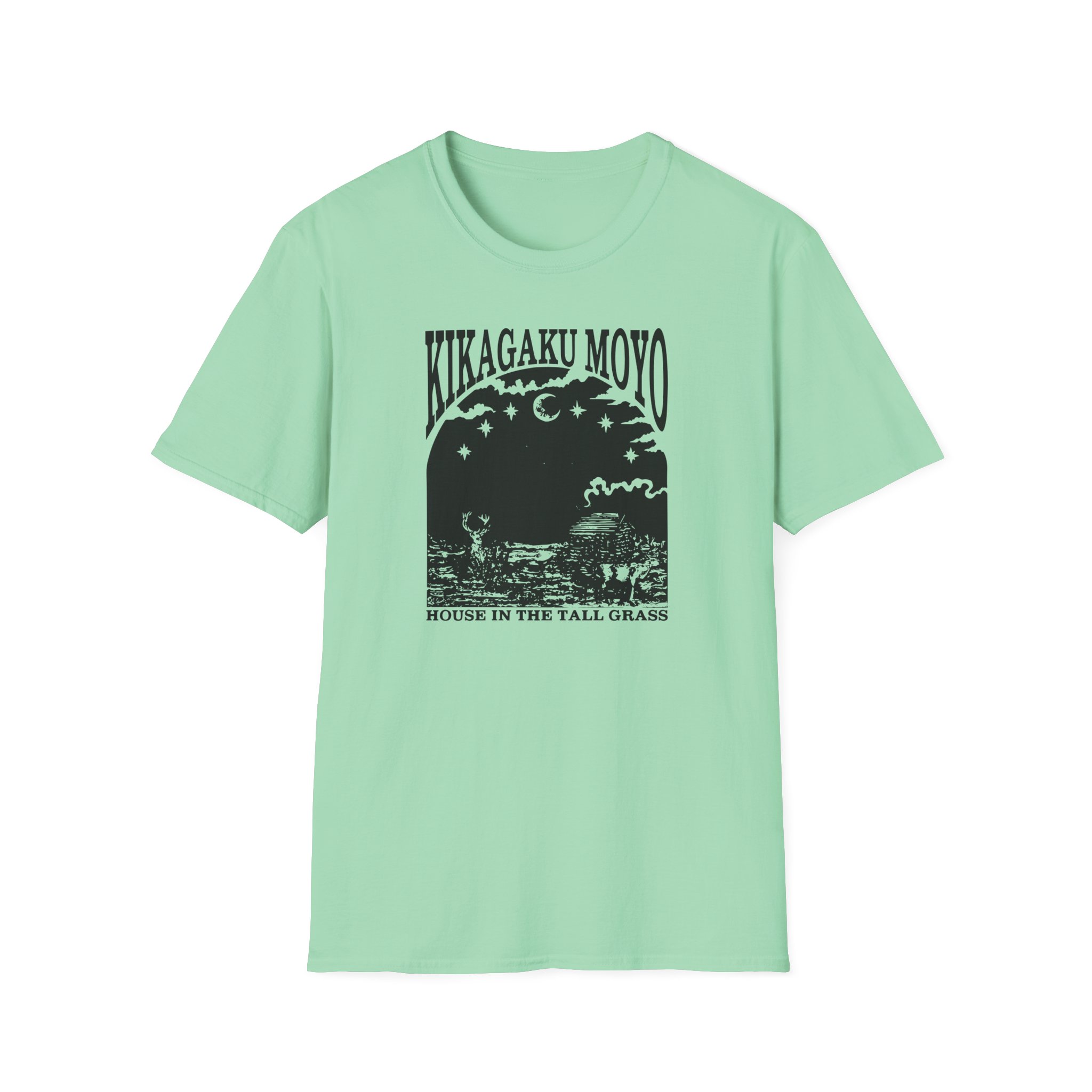 Kikagaku Moyo House in the Tall Grass Unisex Softstyle T-Shirt