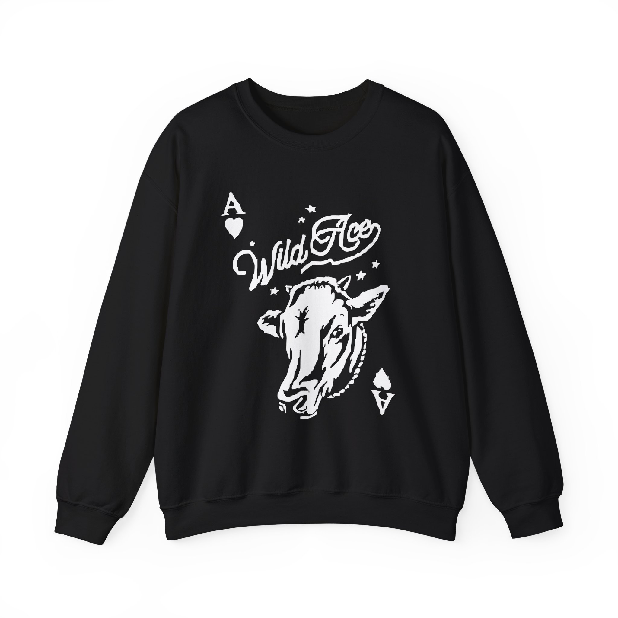 Kallmekris Wild Ace Knit Unisex Heavy Blendâ„¢ Crewneck Sweatshirt