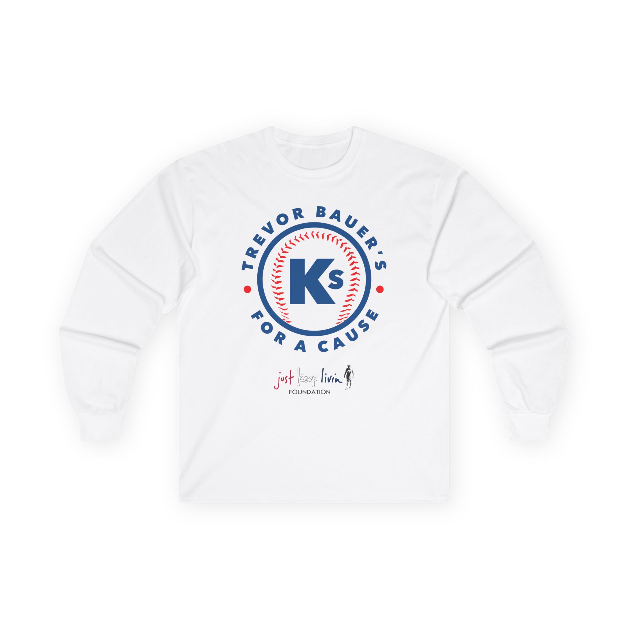 Trevor Bauer’s Ks for a Cause Unisex Ultra Cotton Long Sleeve Tee