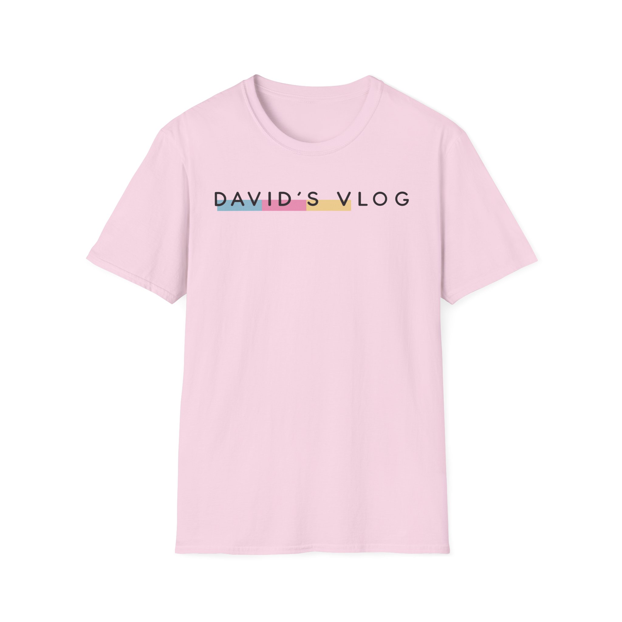 David Dobrik David's Vlog Unisex Softstyle T-Shirt
