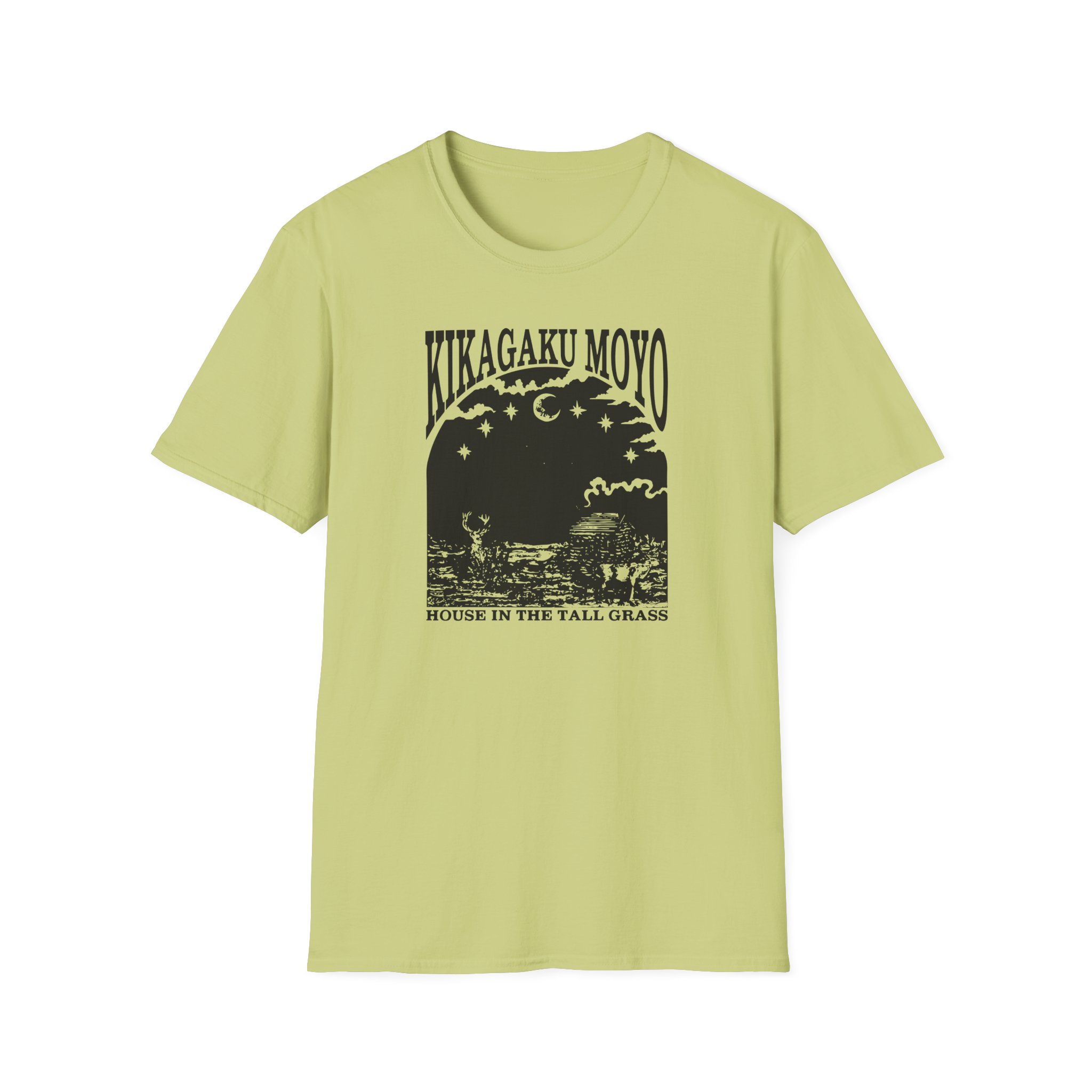 Kikagaku Moyo House in the Tall Grass Unisex Softstyle T-Shirt