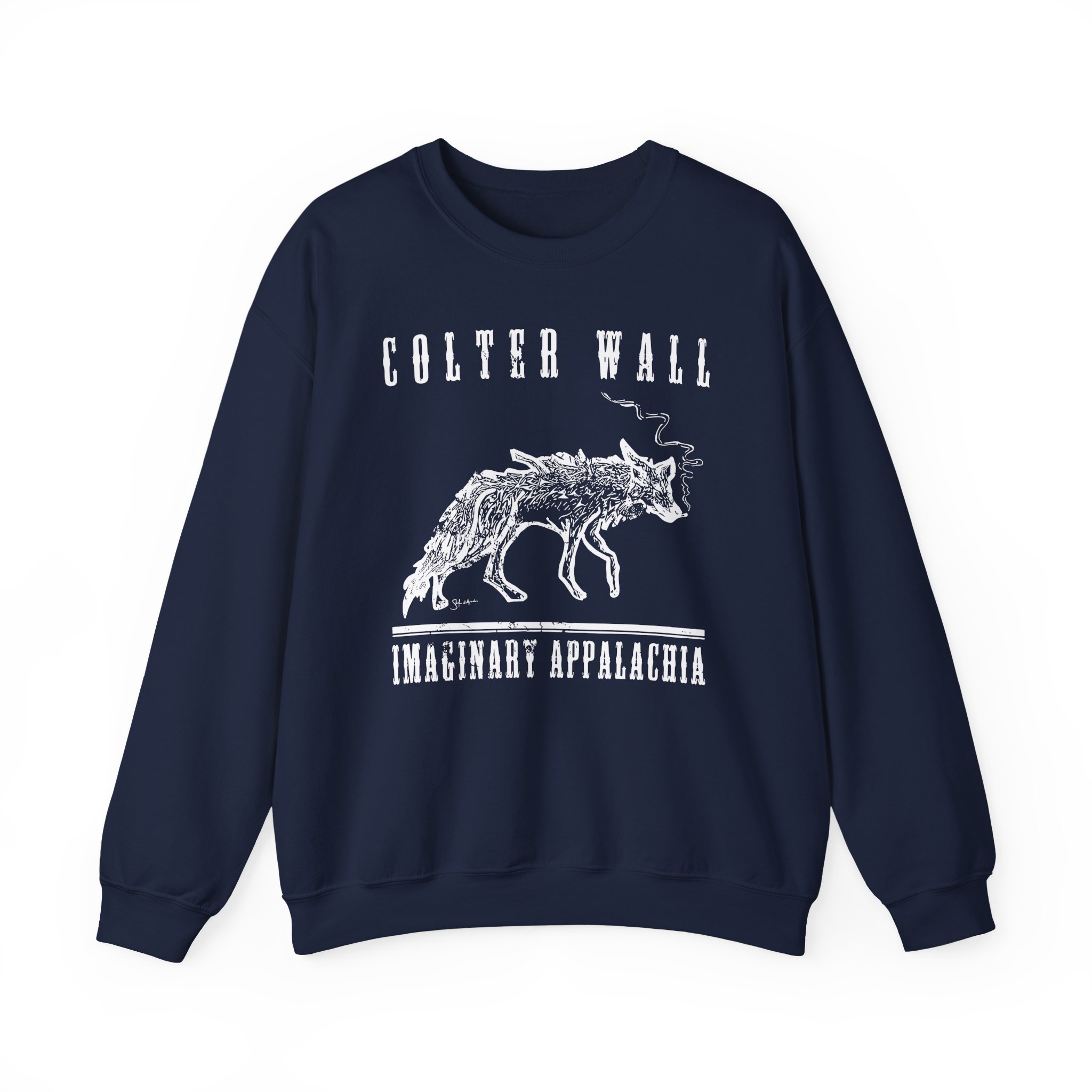 Colter Wall Imaginary Appalachia Unisex Heavy Blendâ„¢ Crewneck Sweatshirt